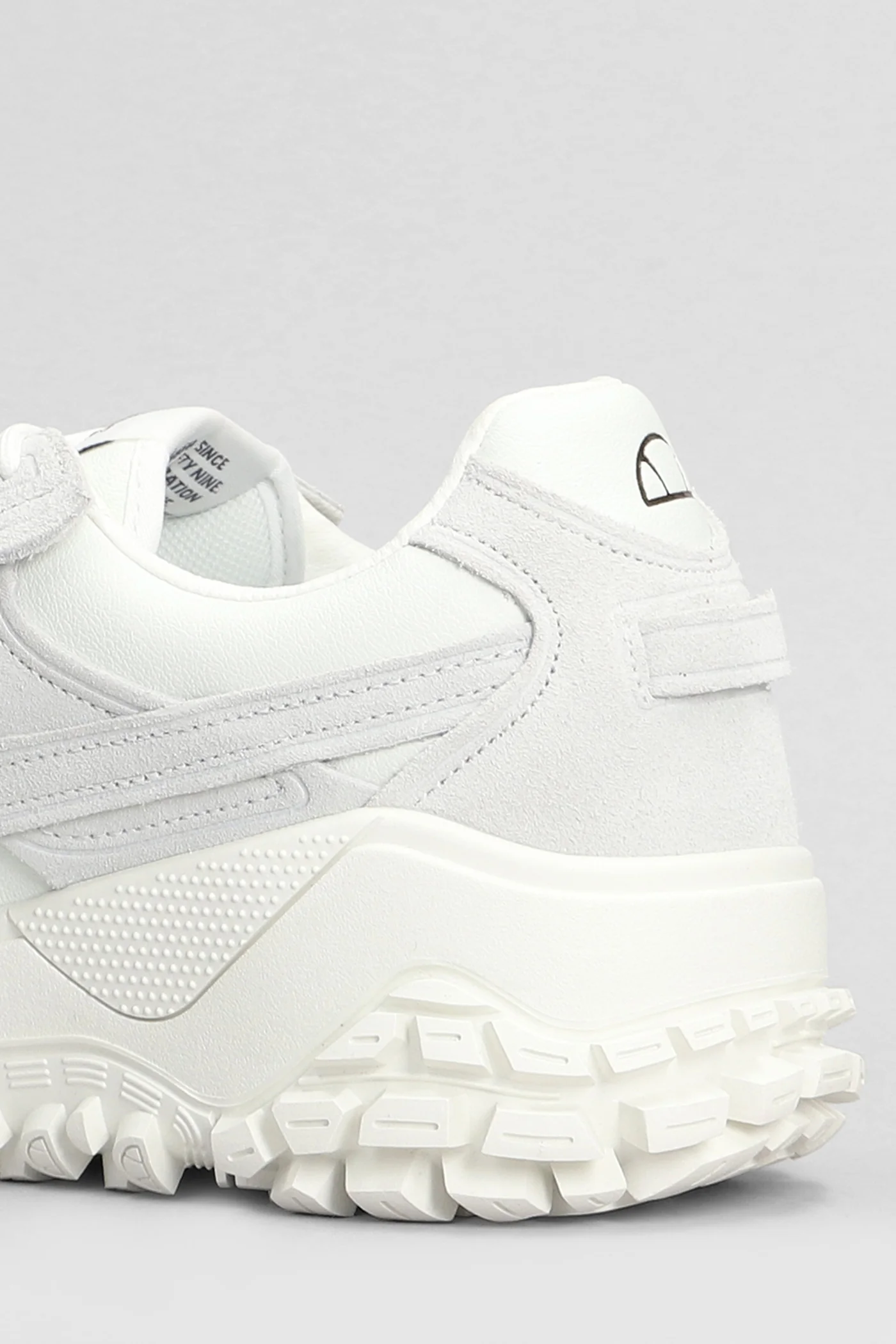Lsr Luxe 001 Sneakers in grey suede and leather - Image 5