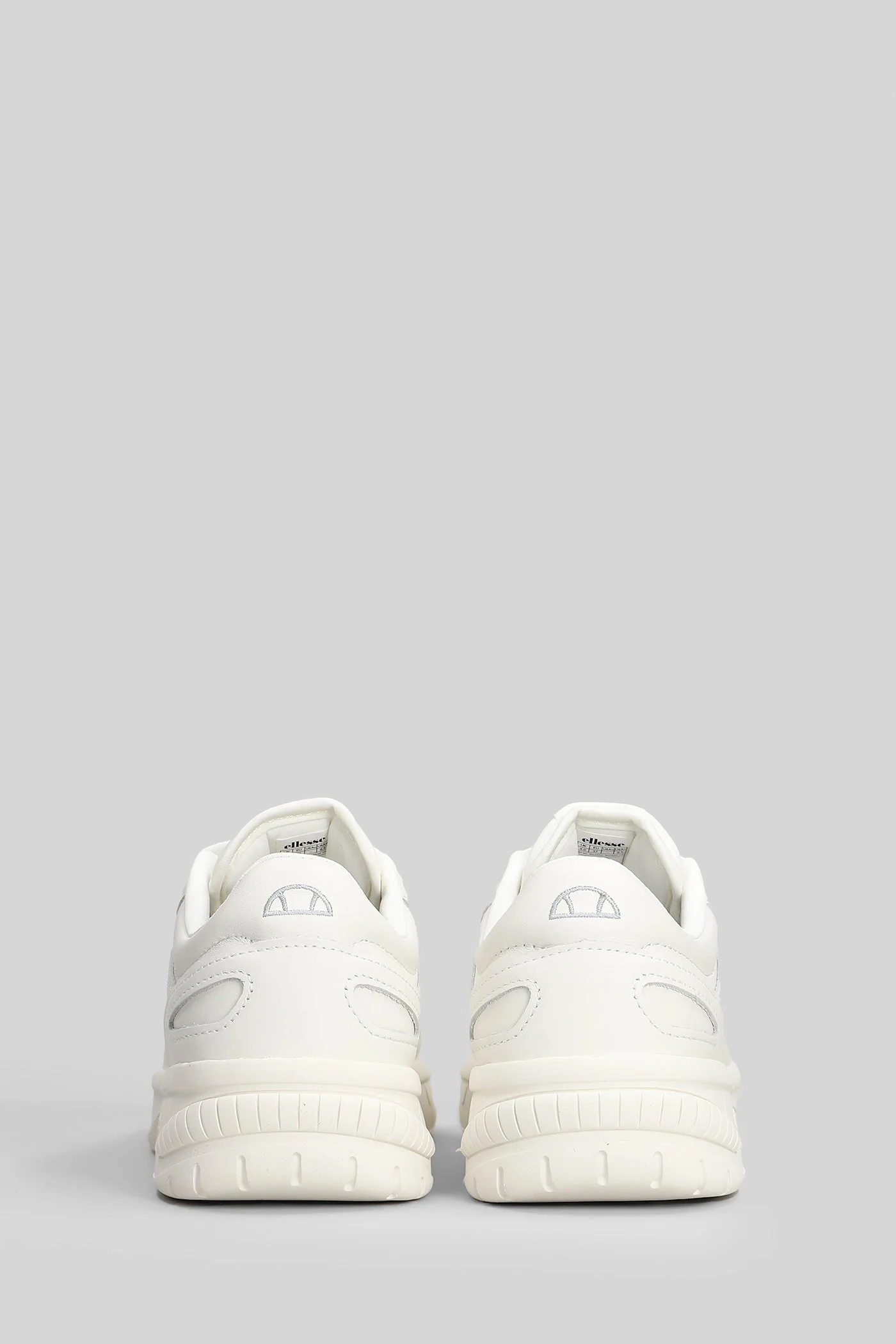 Miles001 Sneakers in white leather - Image 4