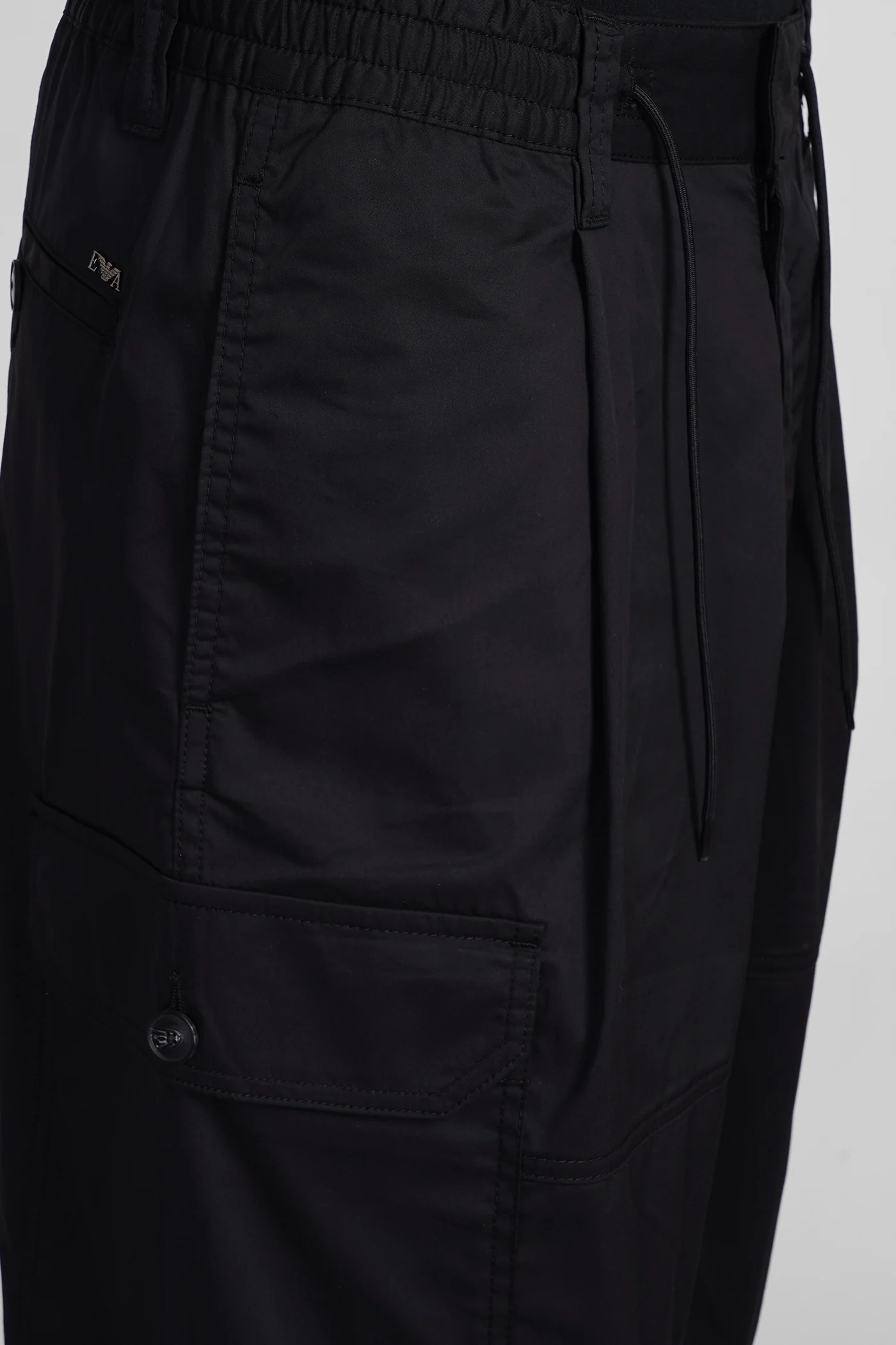 Pants in black cotton - Image 5