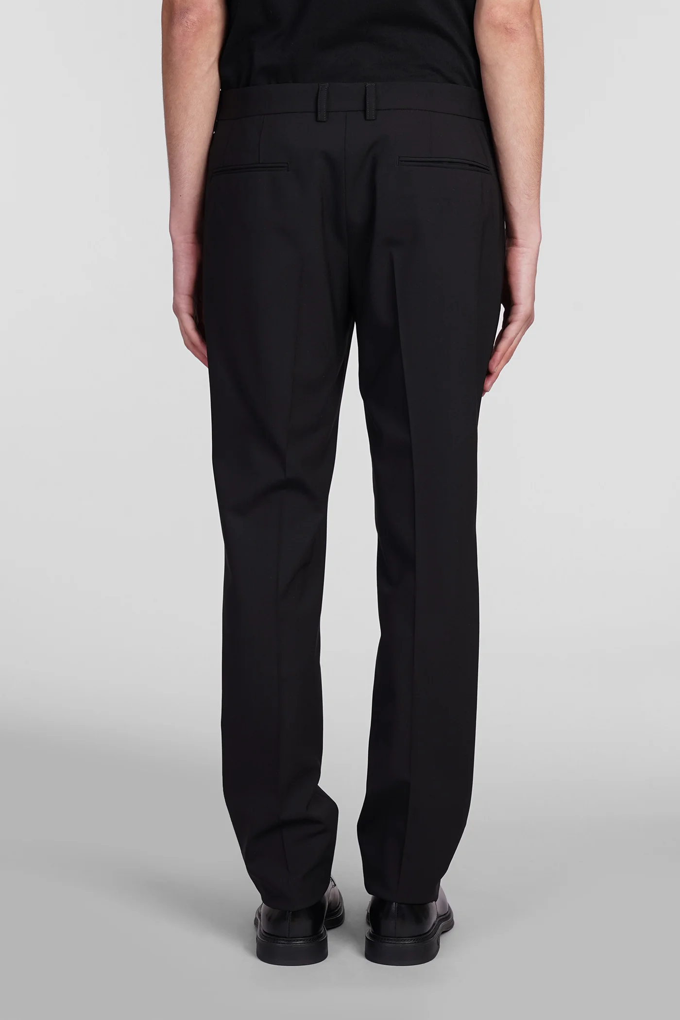 Pants in black wool - Image 3