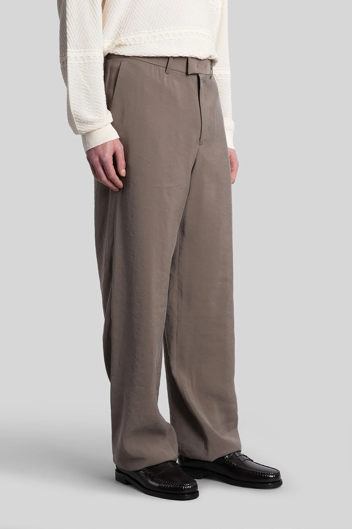 Pants in grey Modal - Image 4