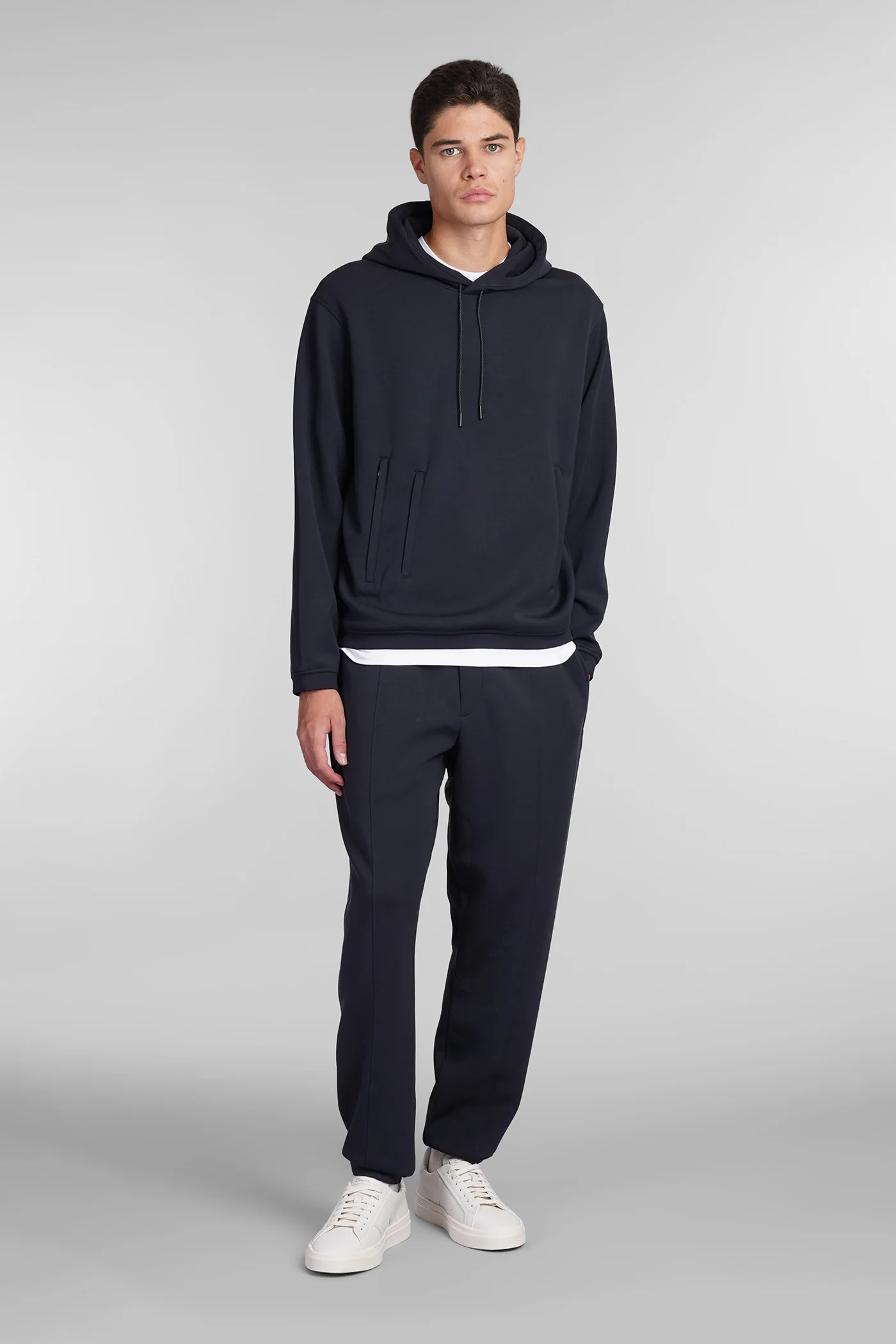 Sweatshirt in blue polyester - Image 2