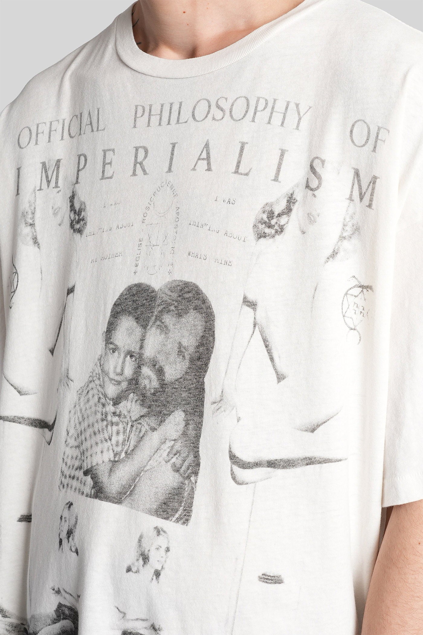 T-Shirt in white cotton - Image 5