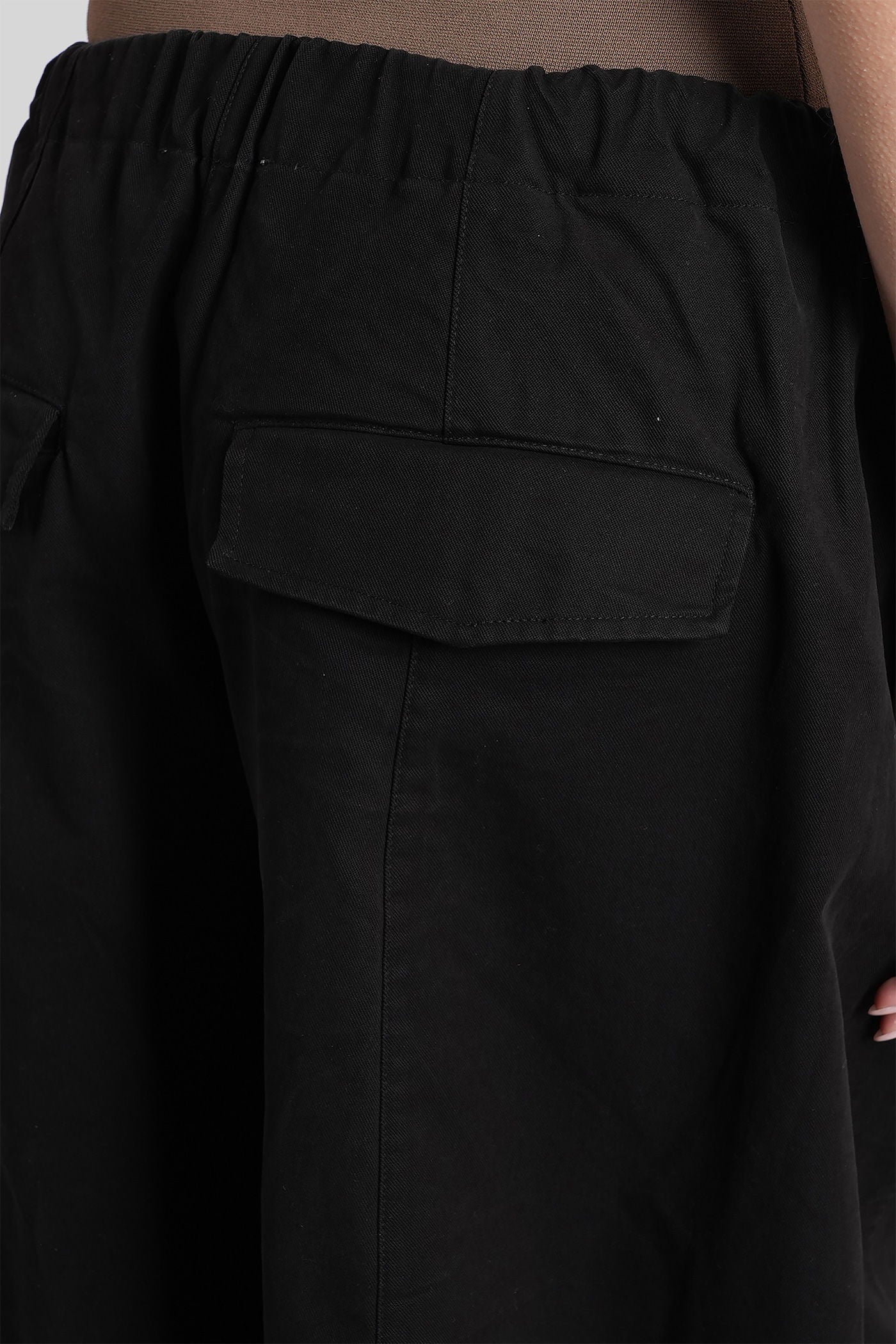 Pants in black cotton - Image 5