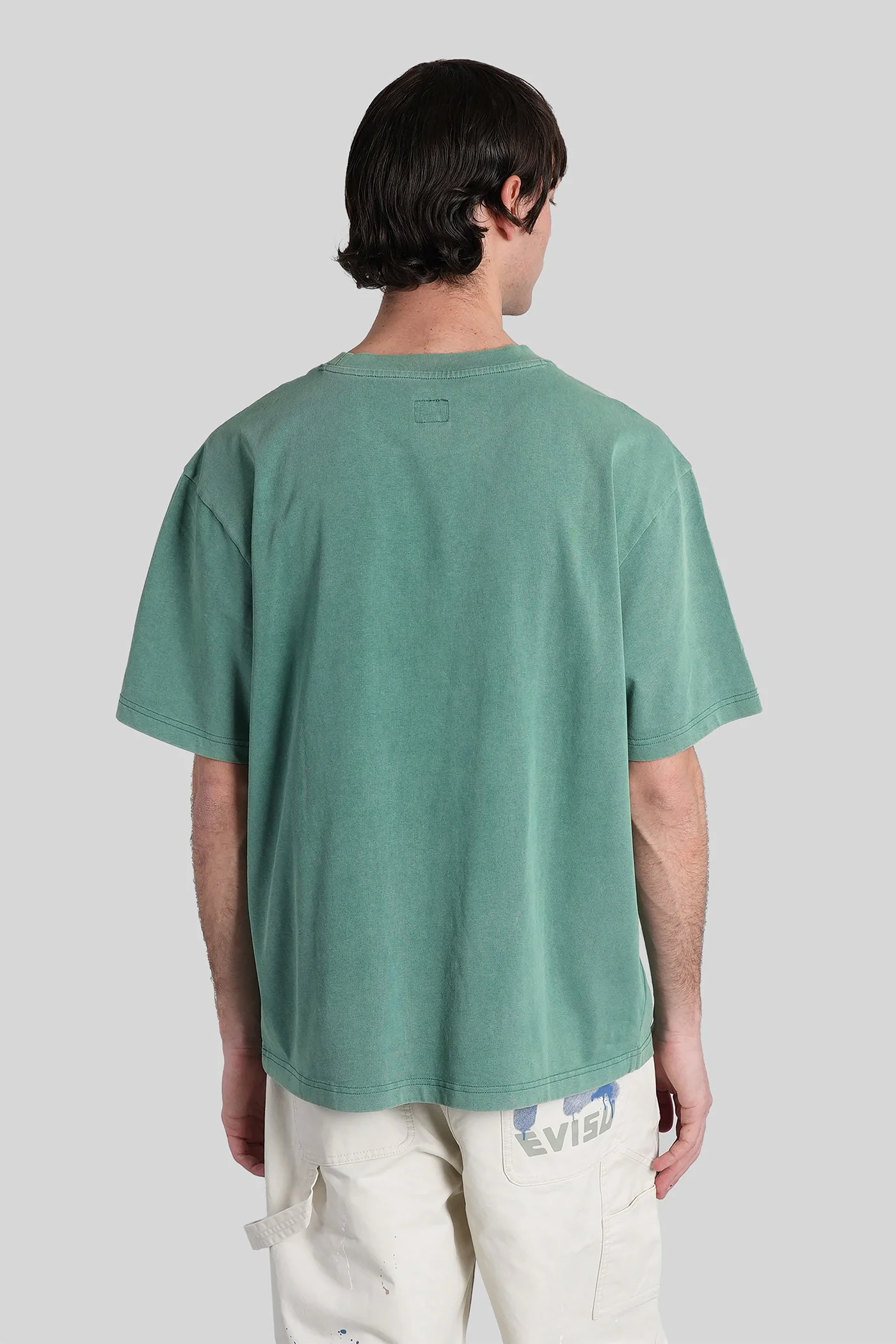 T-Shirt in green cotton - Image 3