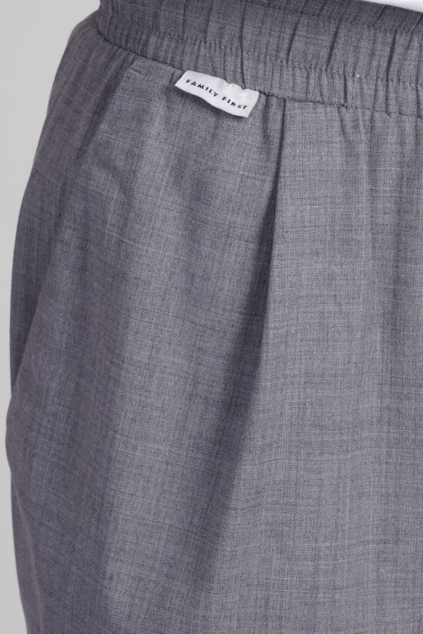 Pants in grey polyester - Image 5