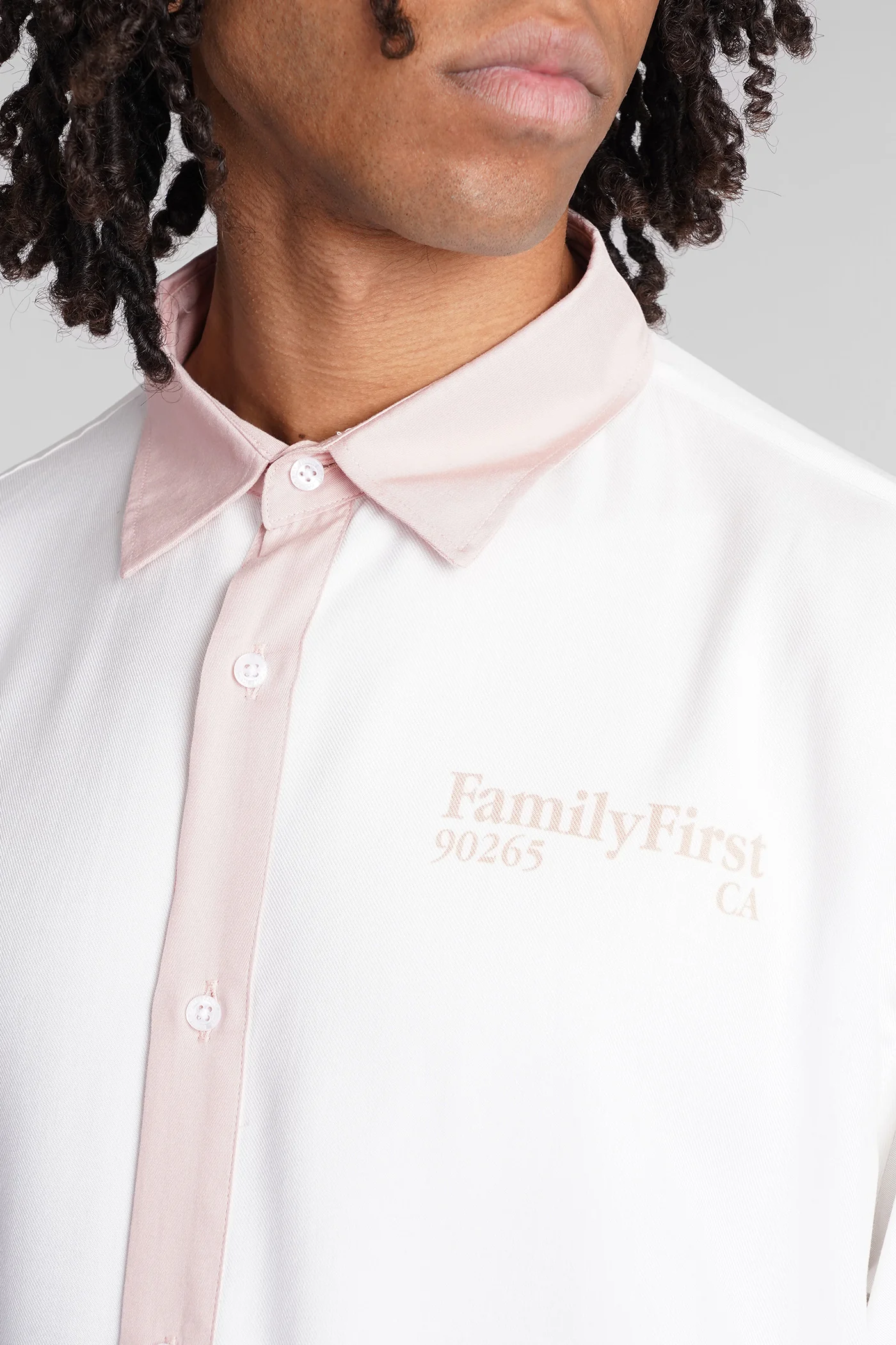 Shirt in white viscose - Image 5