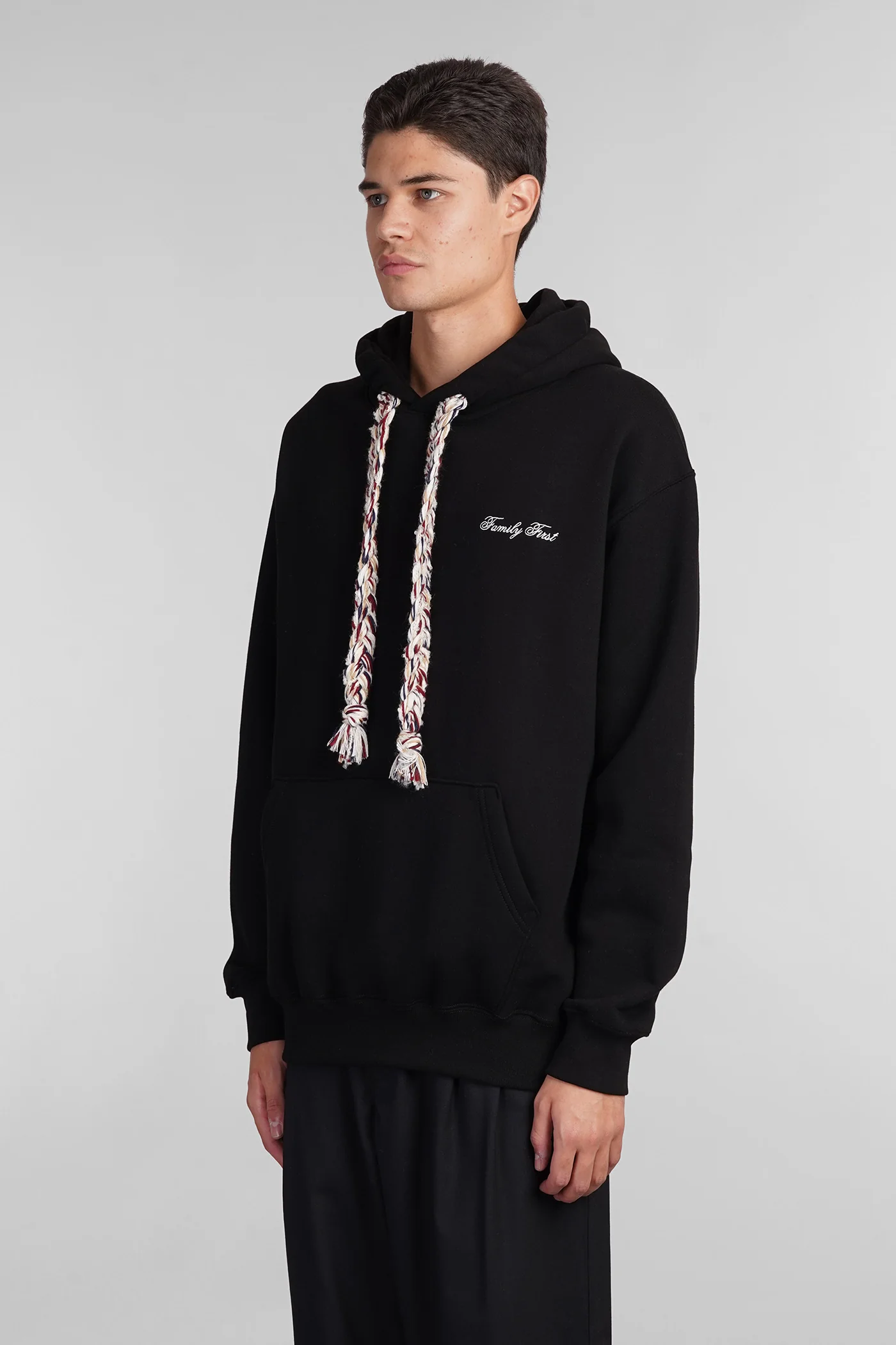 Sweatshirt in black cotton - Image 4