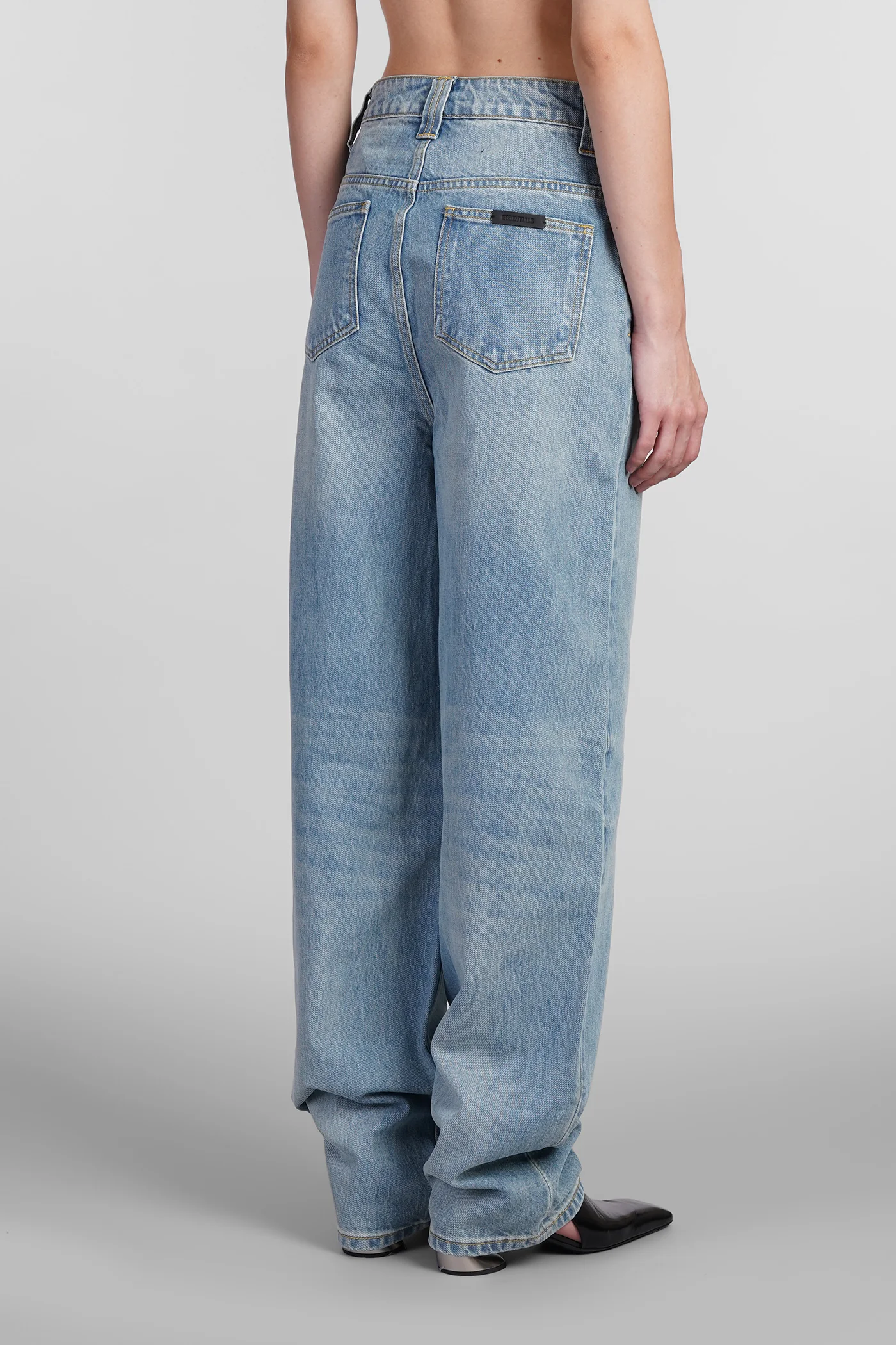 Jeans in blue cotton - Image 3