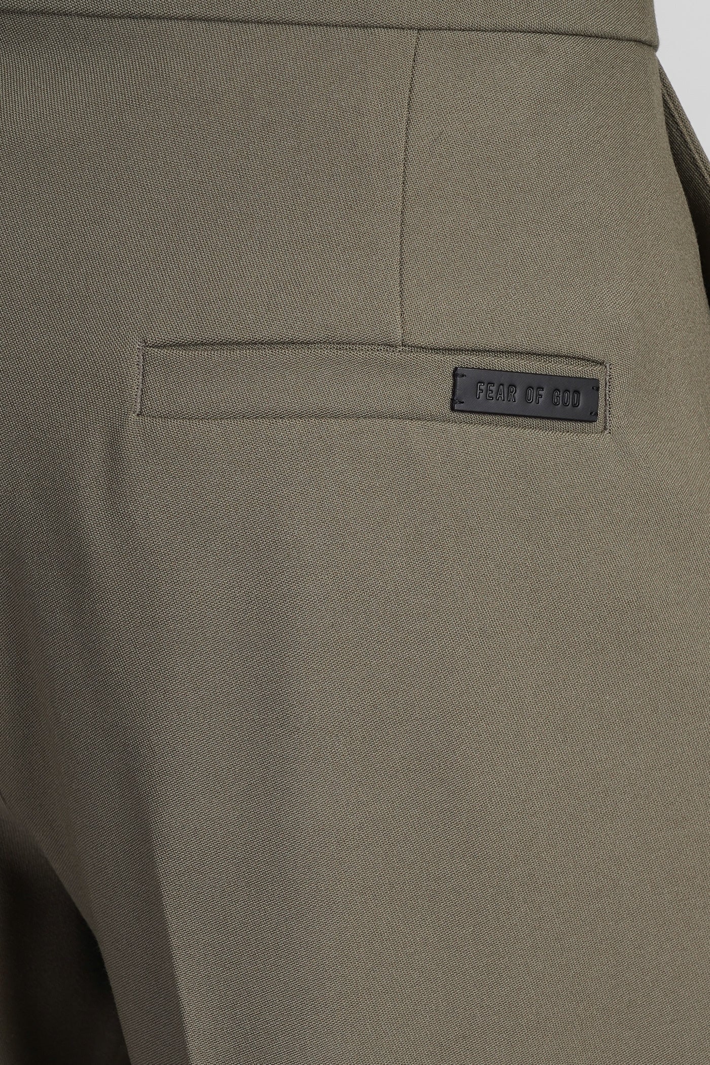 Pants in green wool - Image 5