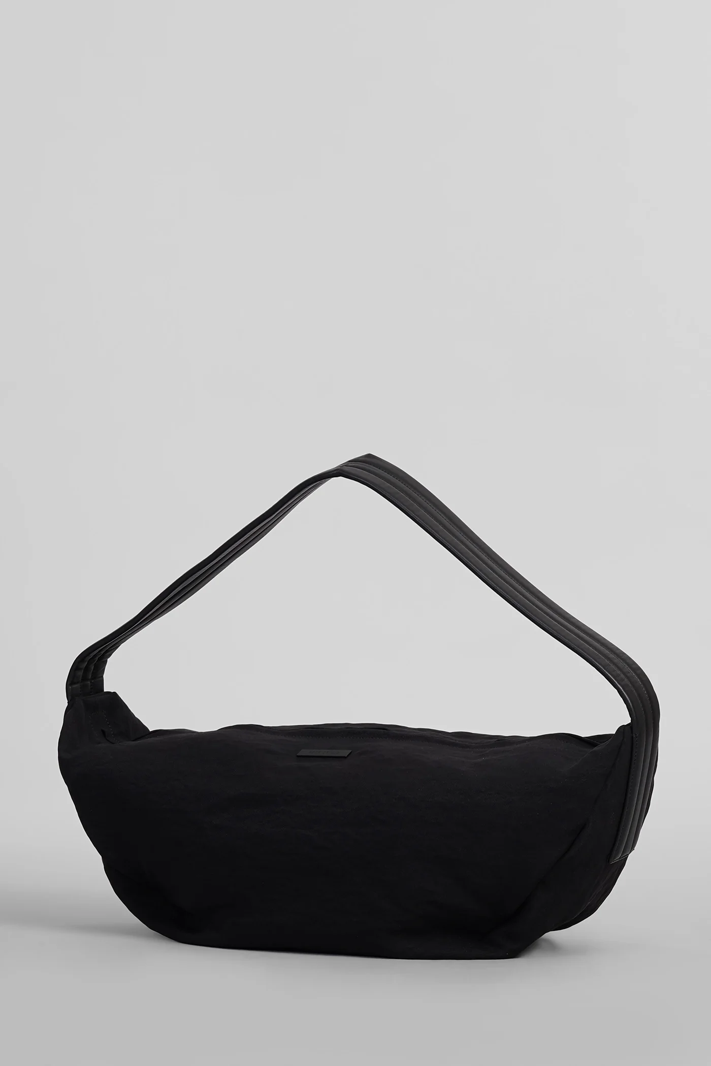 Shoulder bag in black polyamide - Image 2