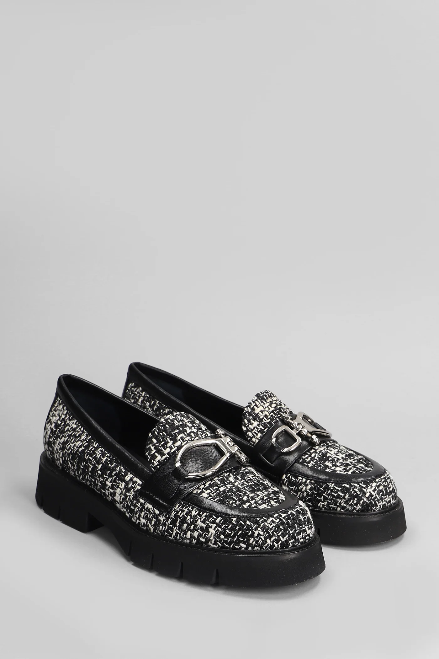 Ivan Loafers in black wool - Image 2