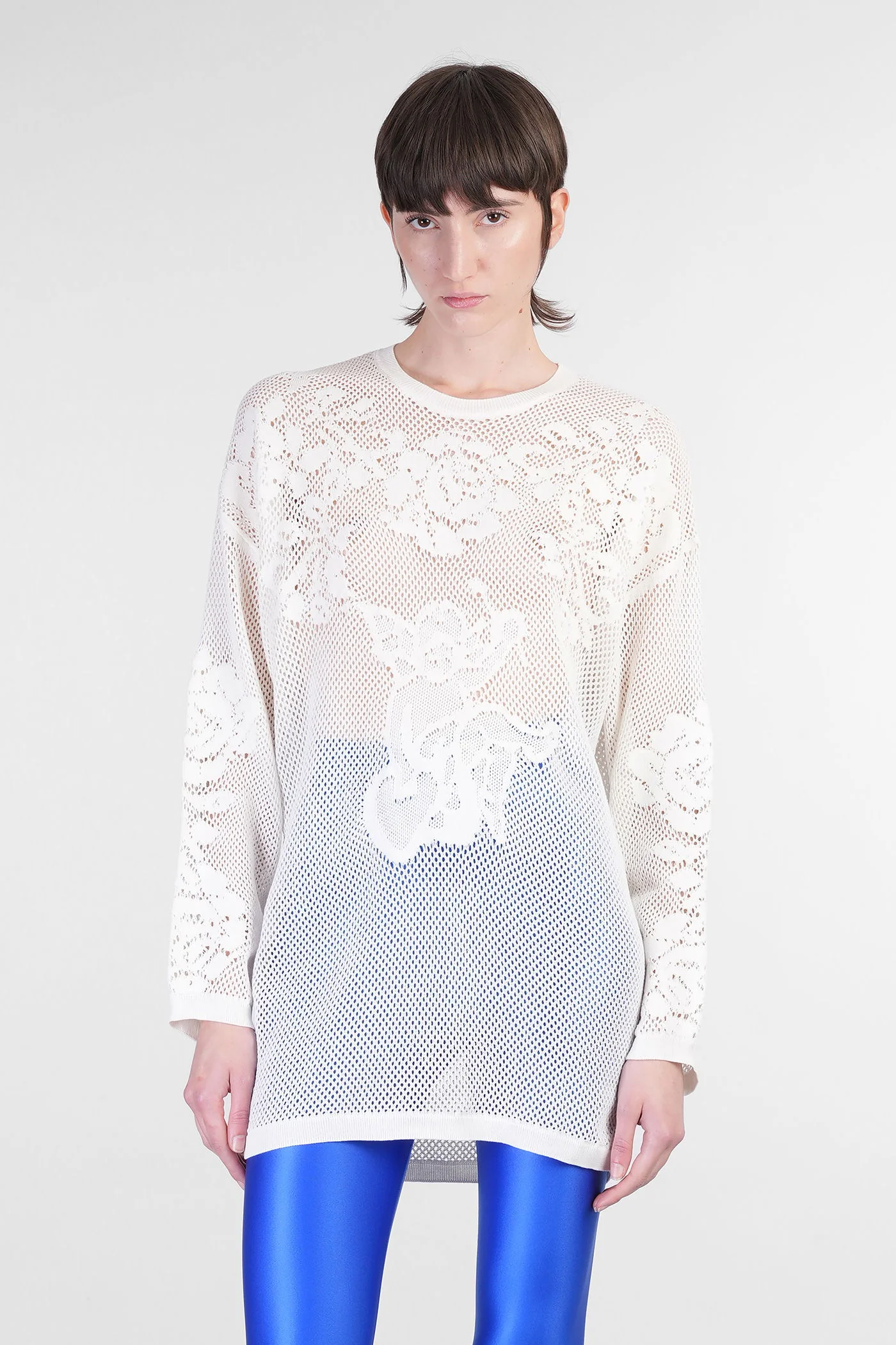 T-Shirt in beige cotton