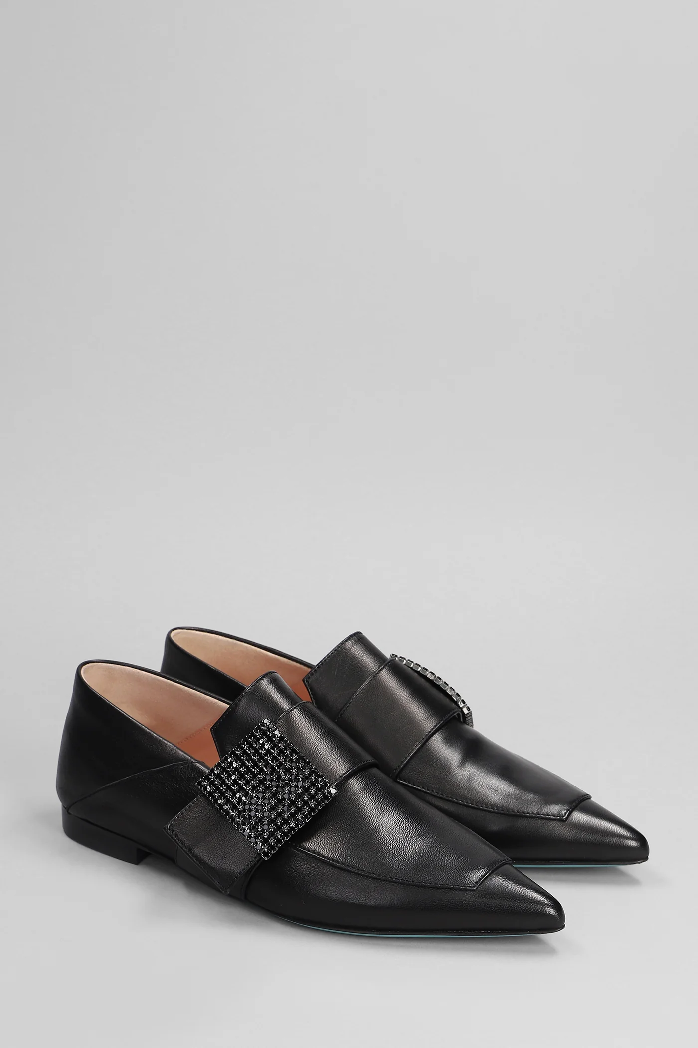 Loafers in black leather - Image 2