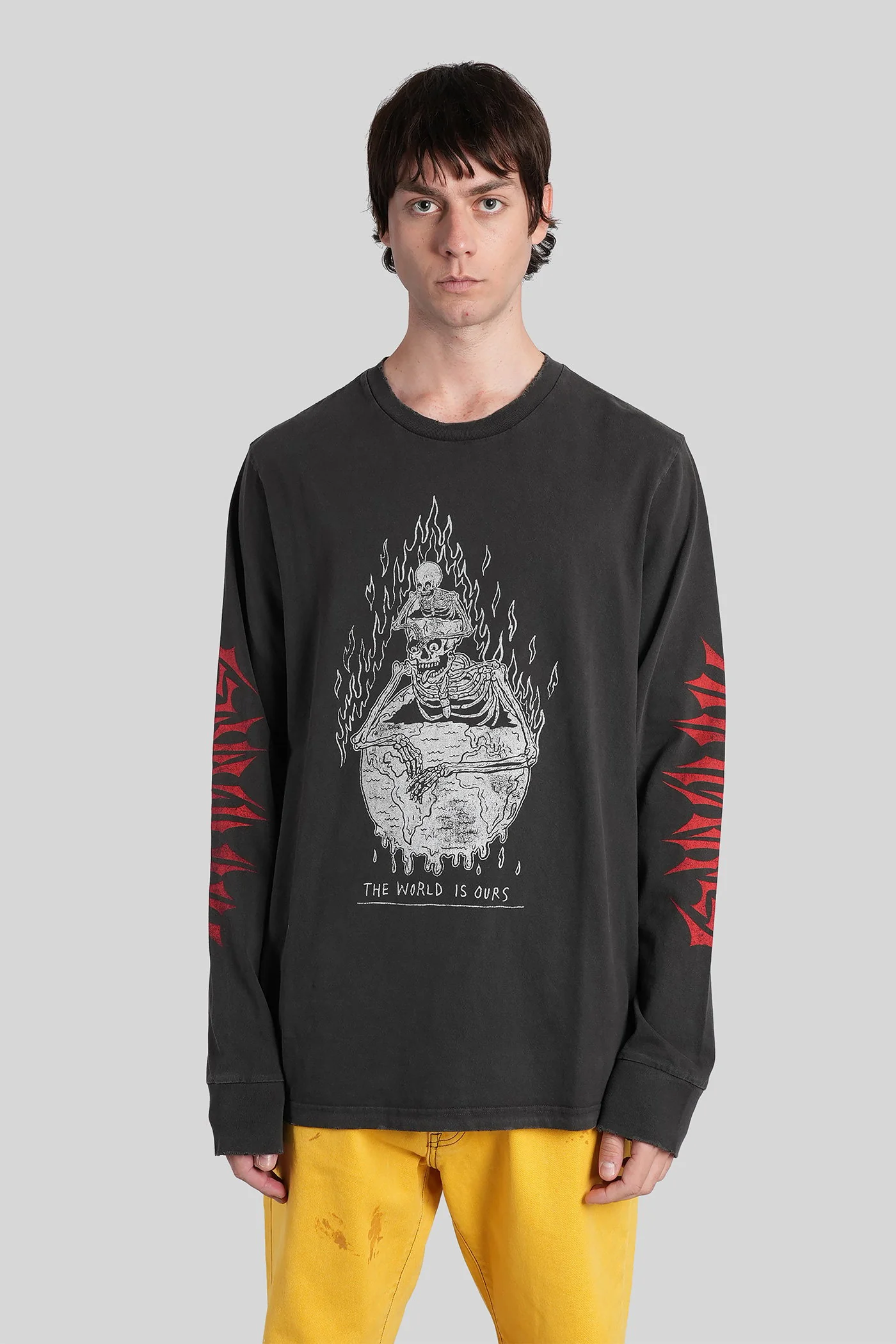 in black cotton