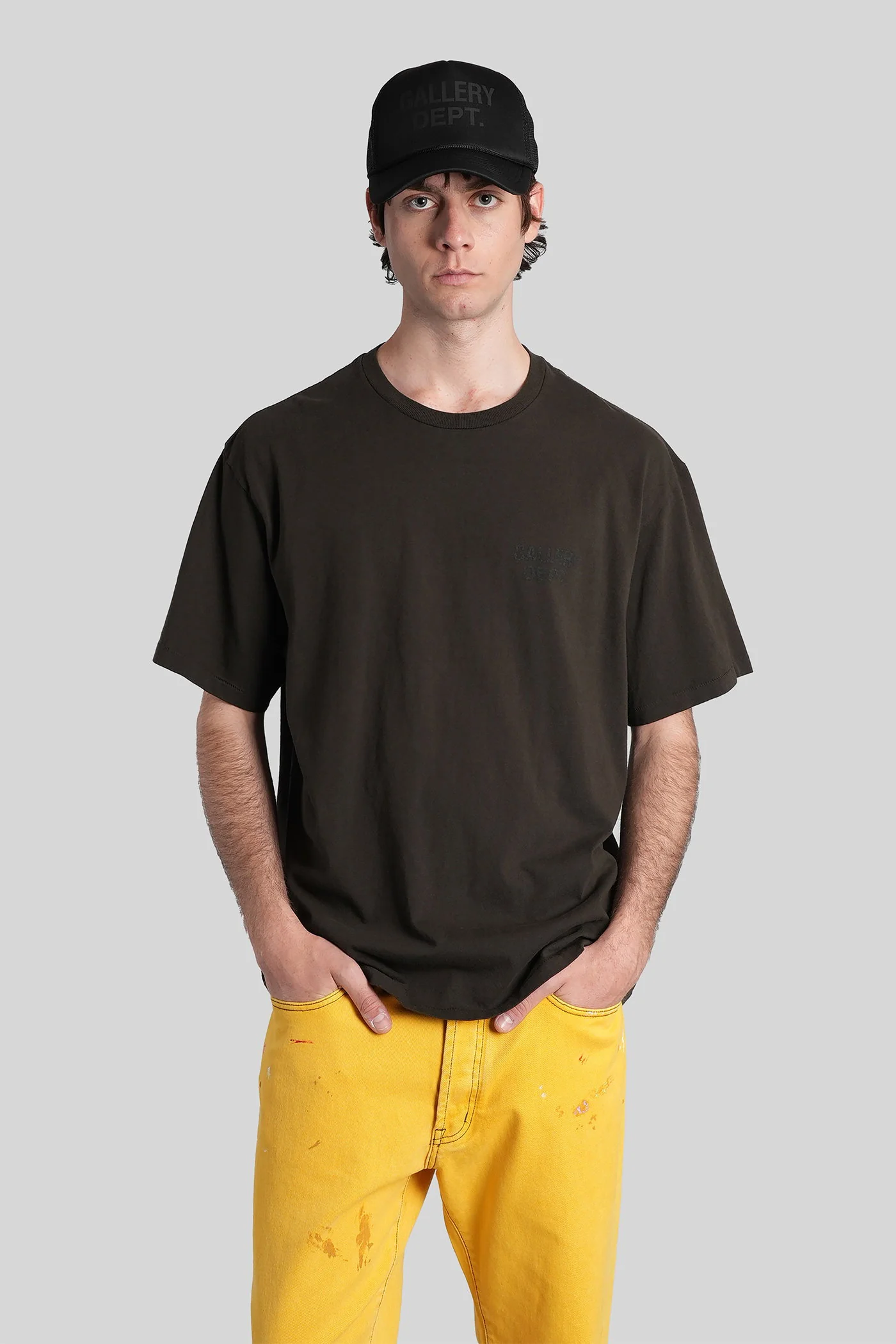 T-Shirt in grey cotton