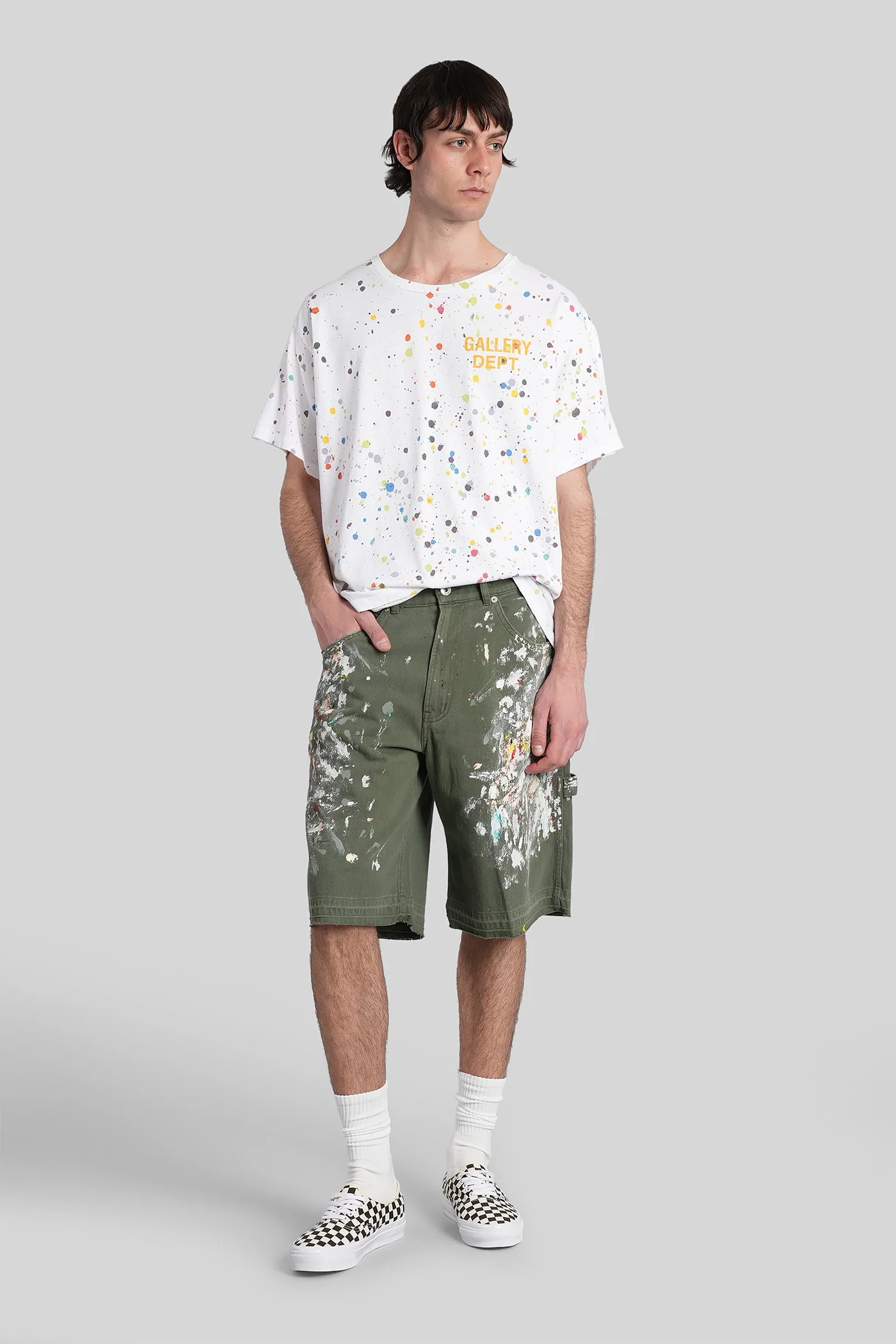 T-Shirt in multicolor cotton - Image 2
