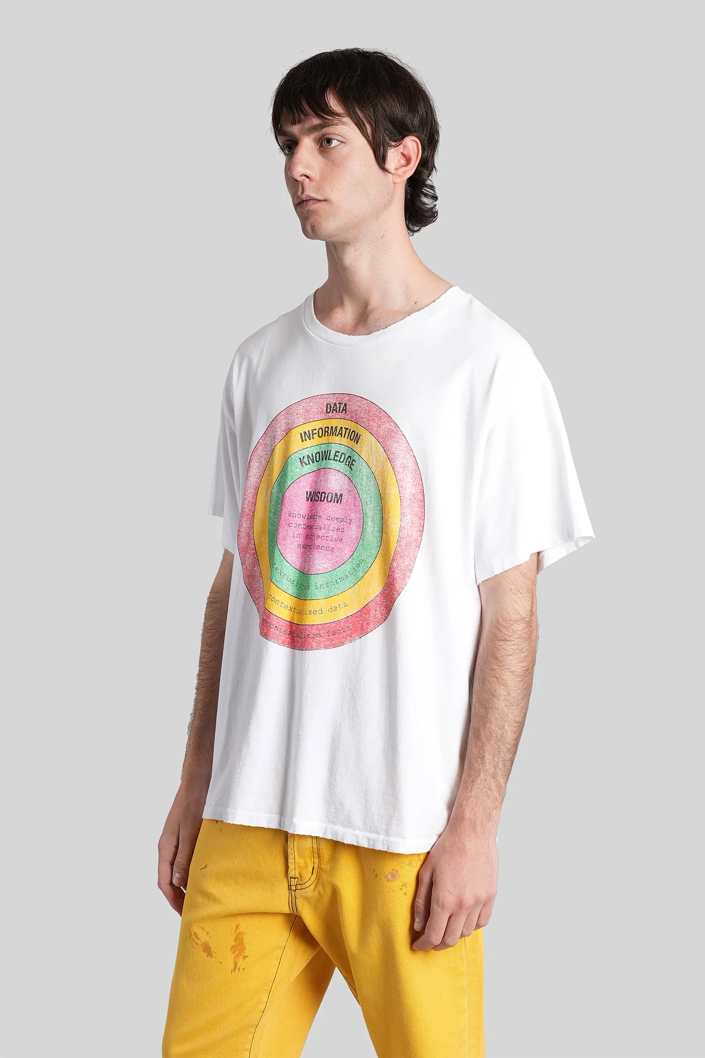 T-Shirt in white cotton - Image 4