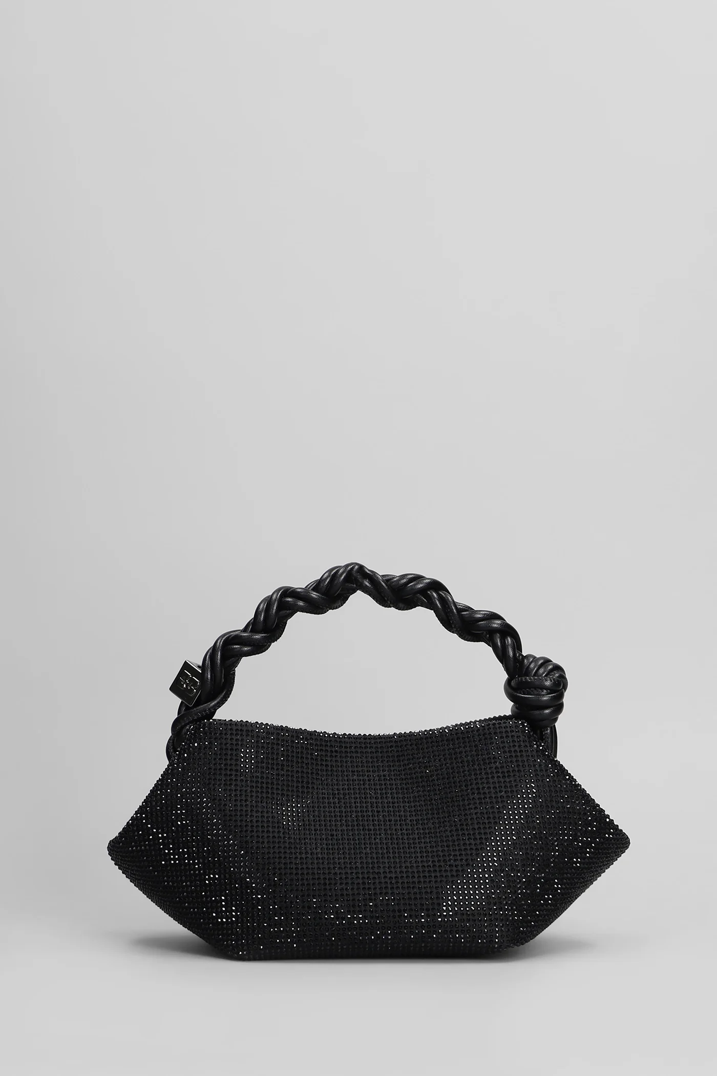 Bou bag mini Shoulder bag in black polyester - Image 3
