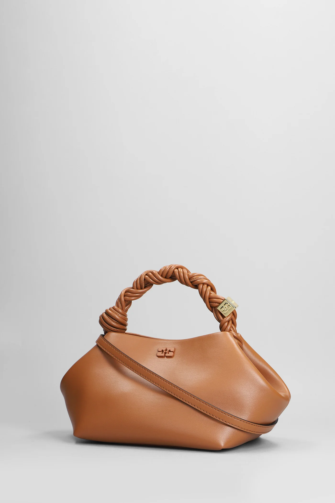 Bou bag small Hand bag in leather color leather - Image 2