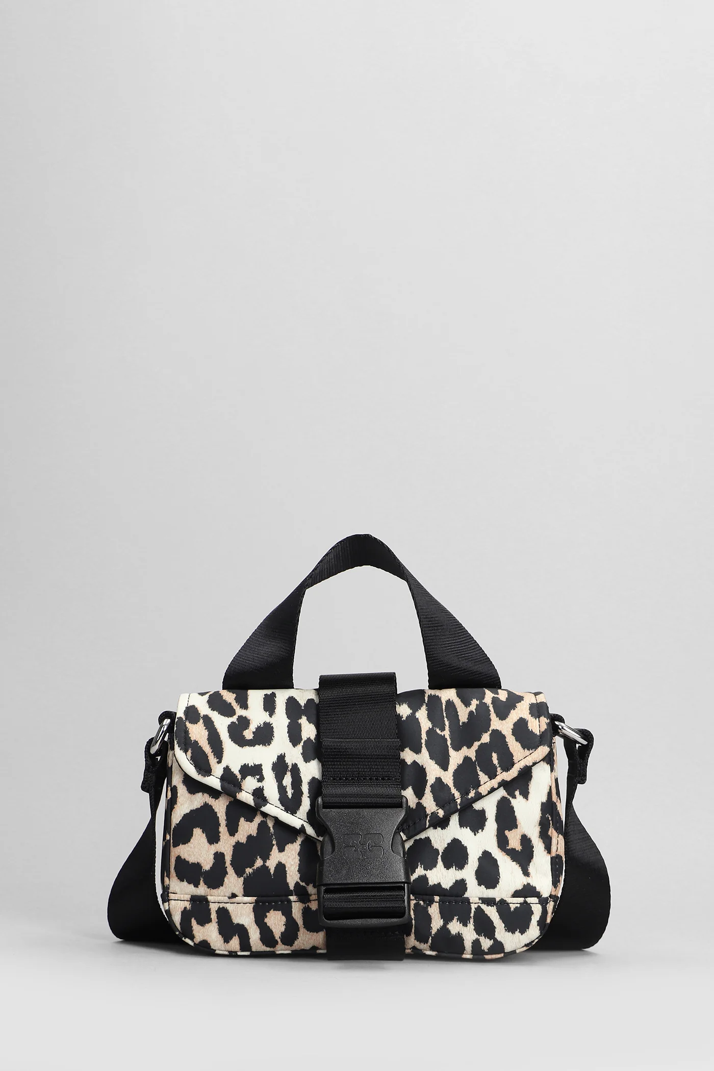 Hand bag in Animalier polyester
