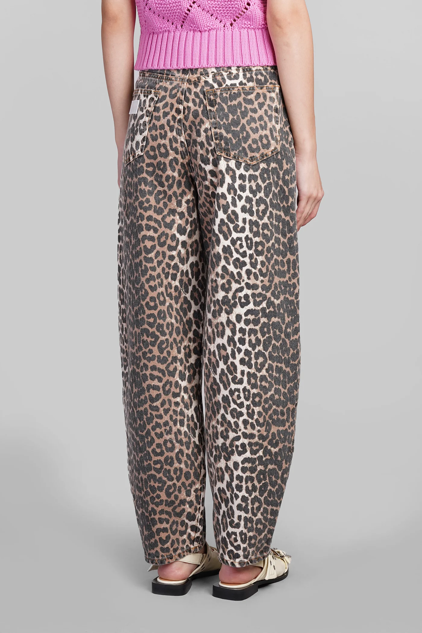 Jeans in Animalier cotton - Image 3