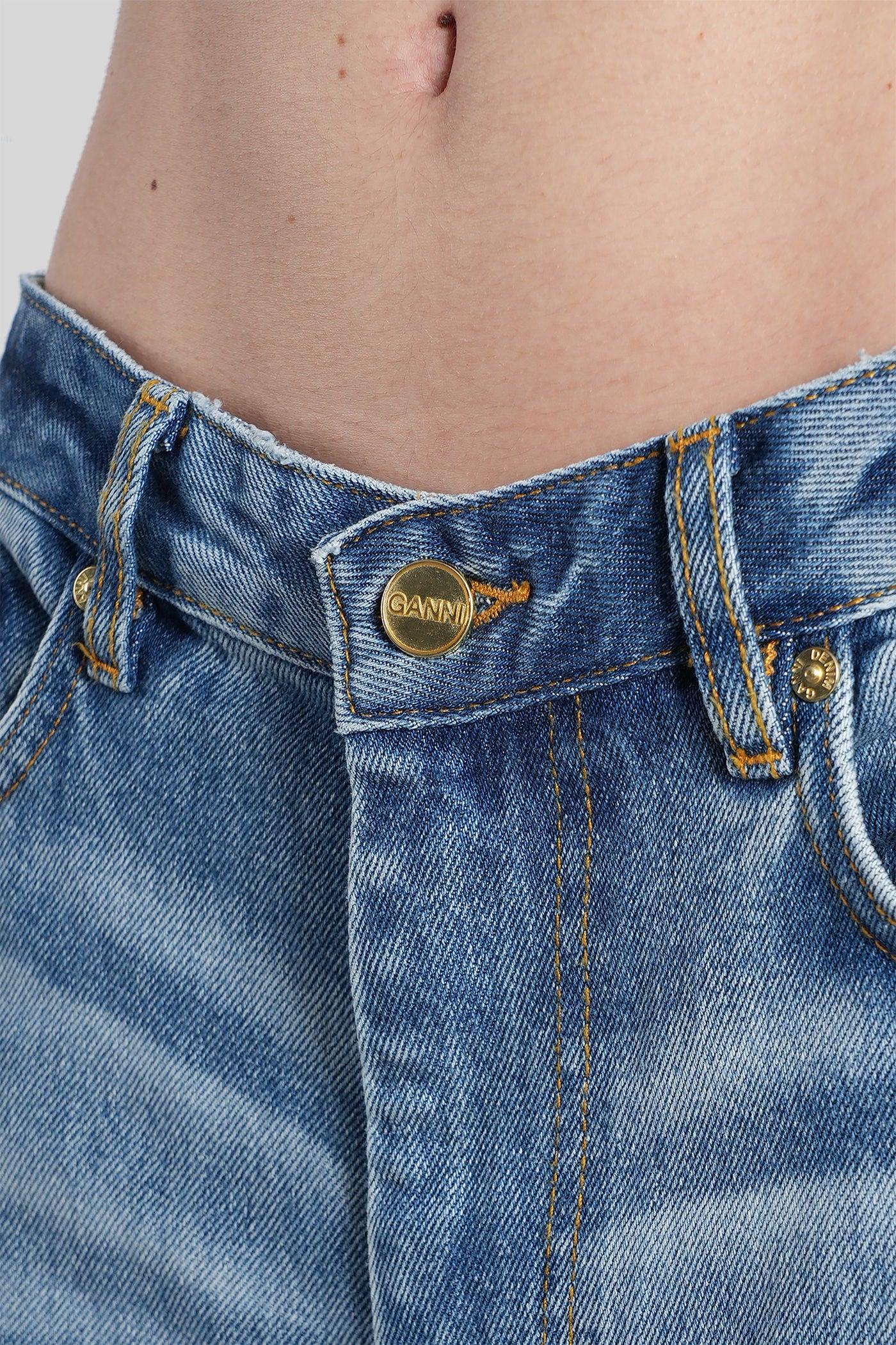 Jeans in blue cotton - Image 5