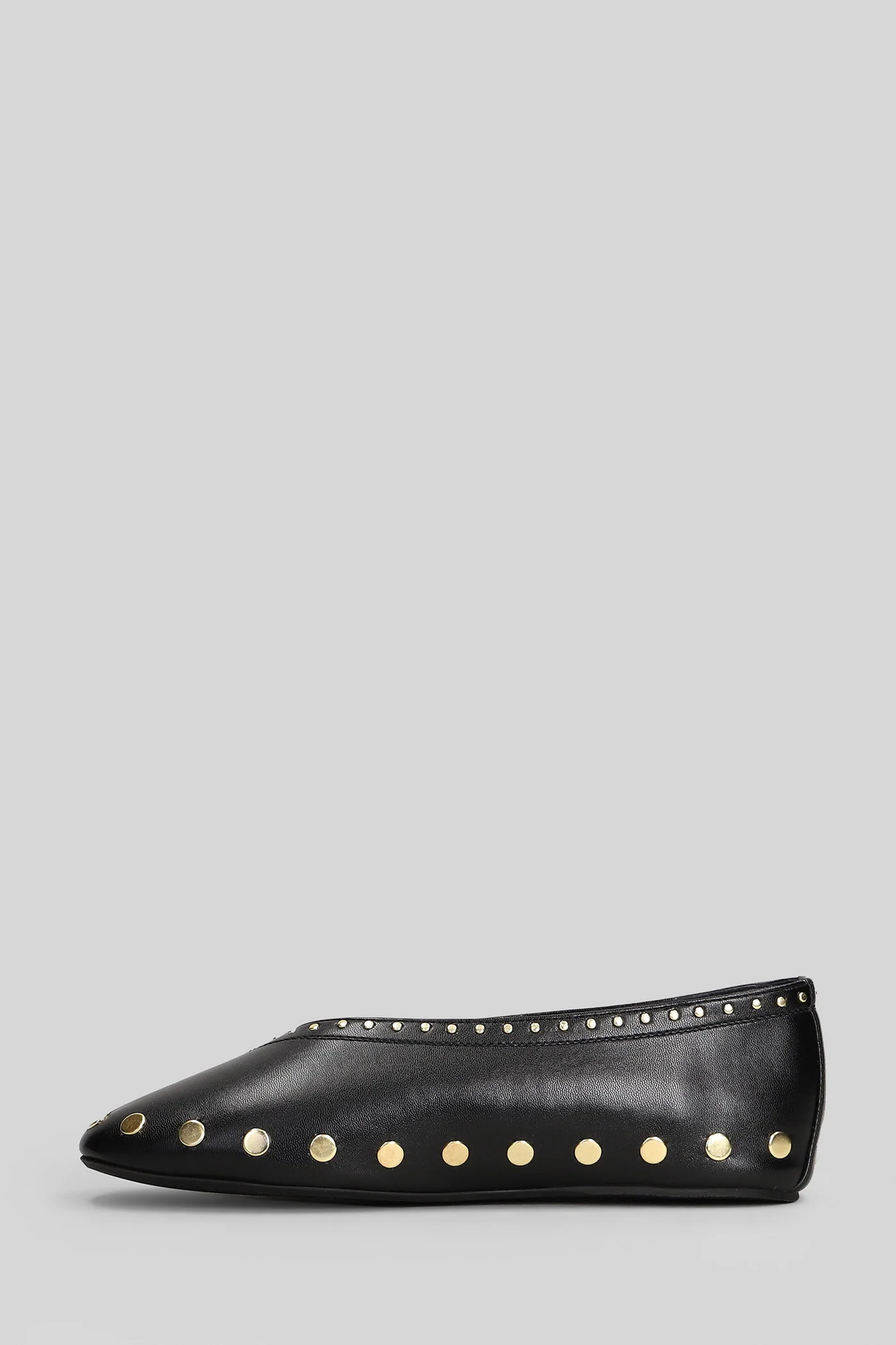Jenny ballerina Ballet flats in black leather - Image 3