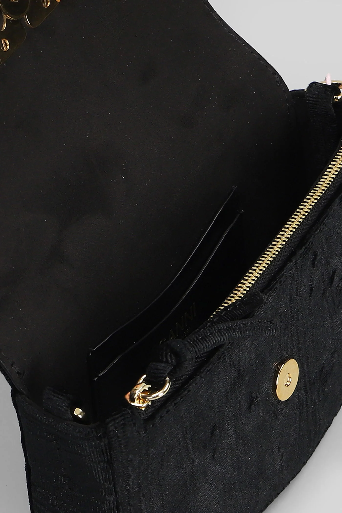 Lulu Shoulder bag in black polyester - Image 8