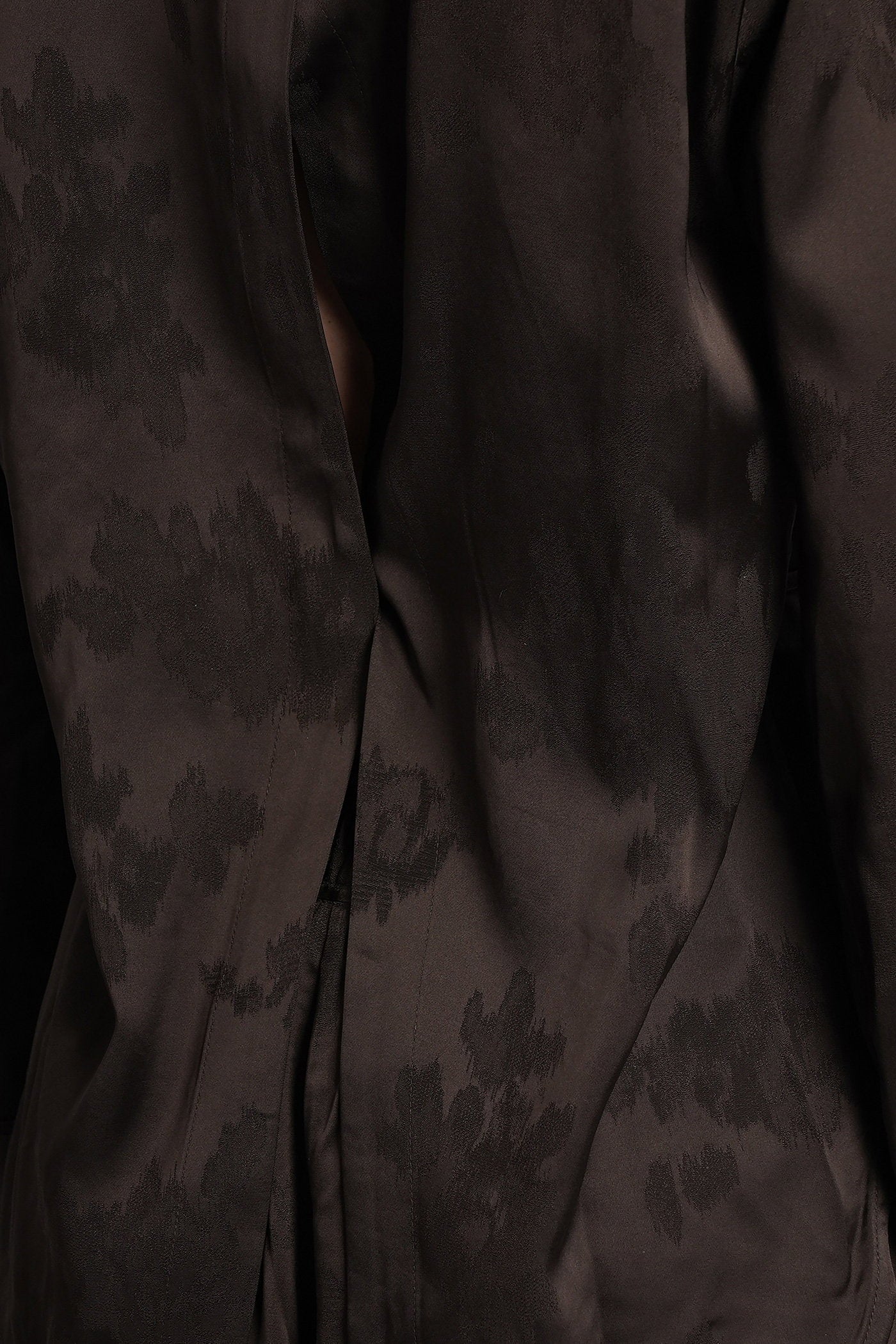 Shirt in brown acetate - Image 5