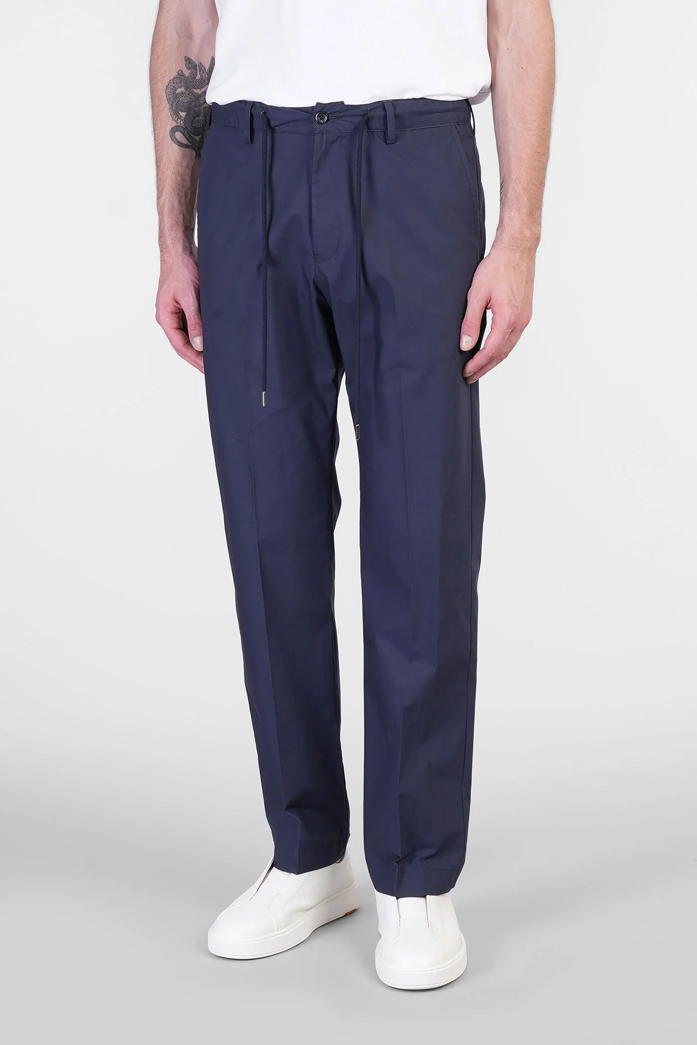 3oc Pants in blue cotton
