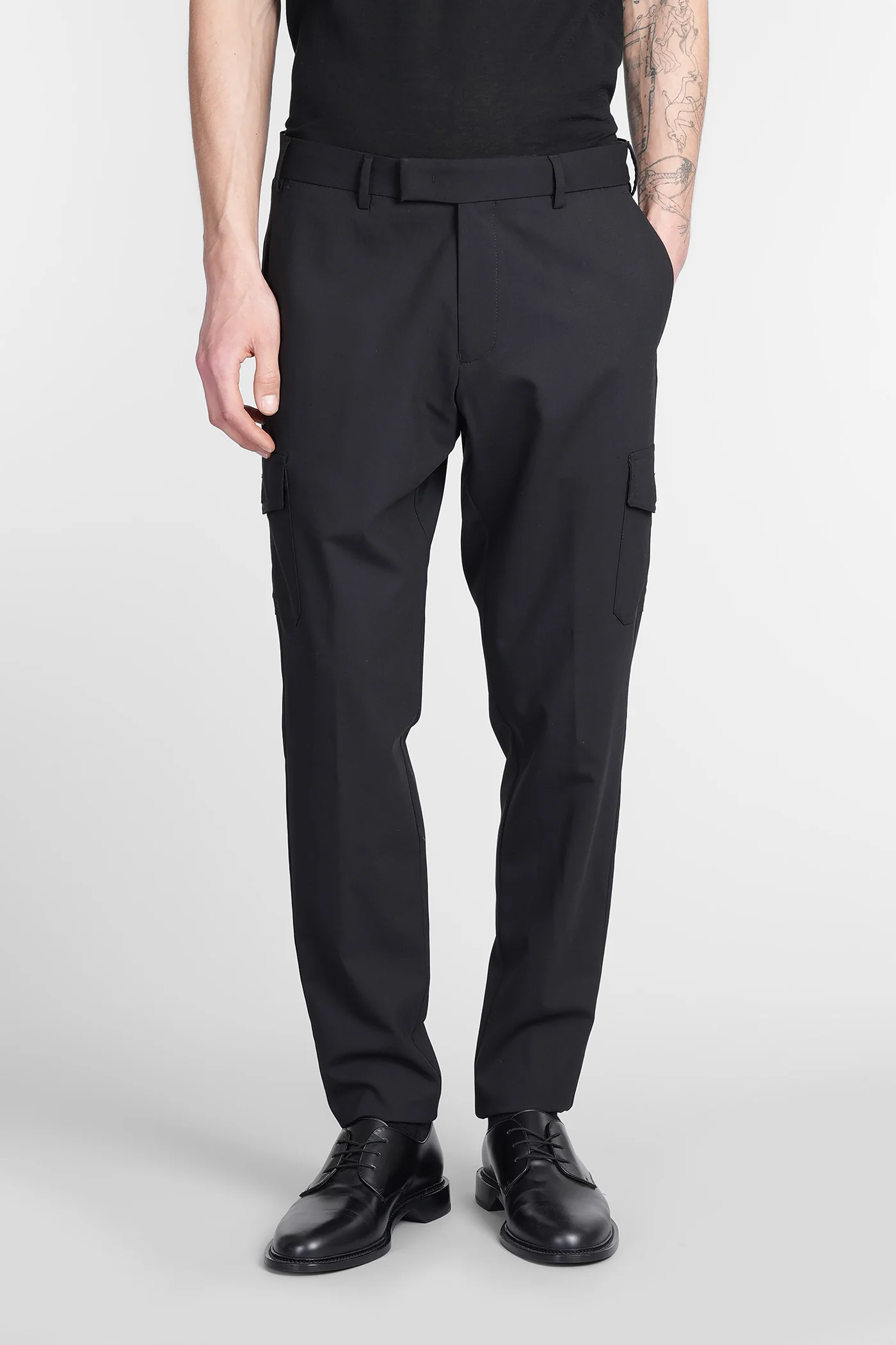 3rc Pants in black wool