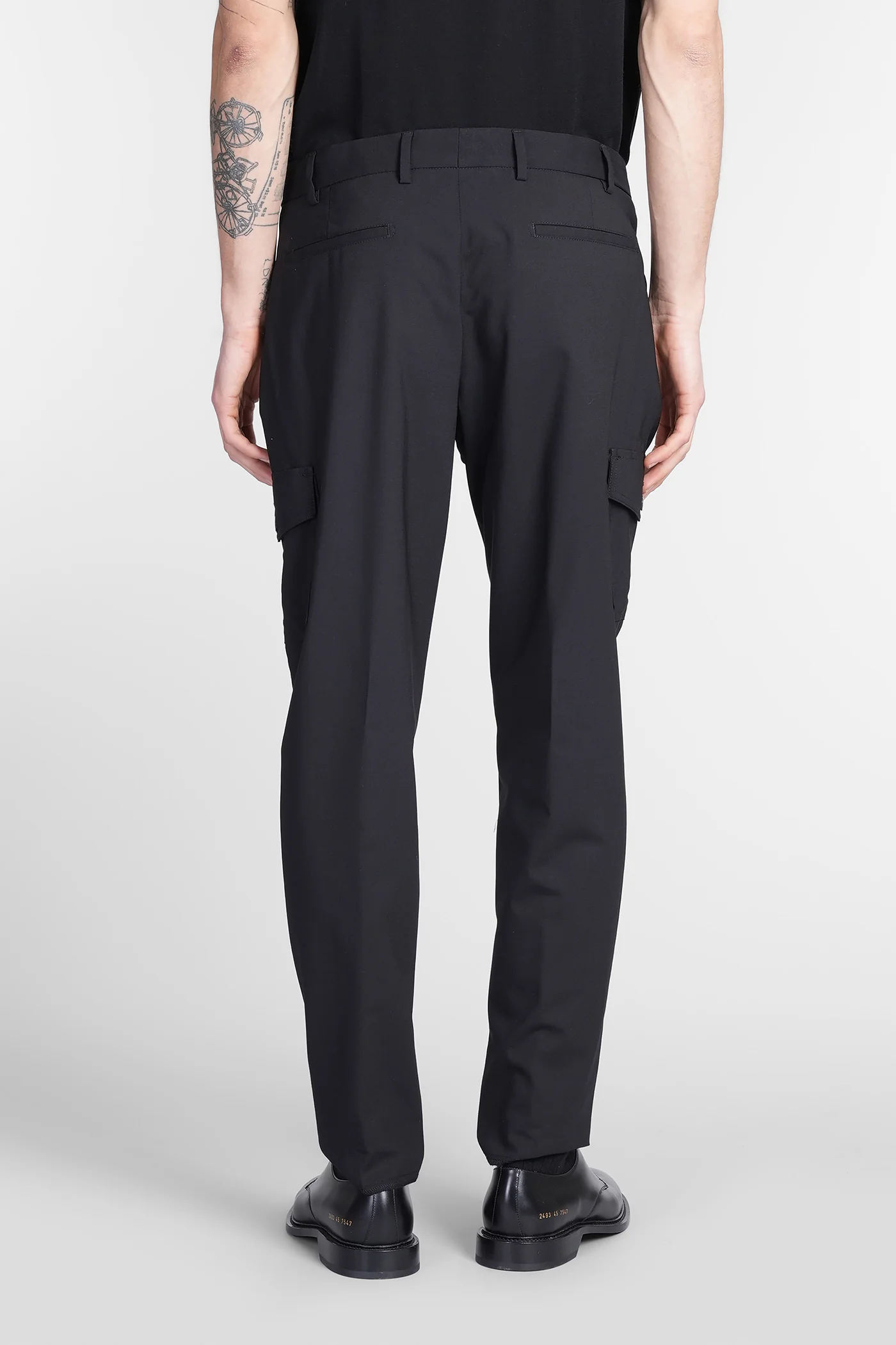 3rc Pants in black wool - Image 3