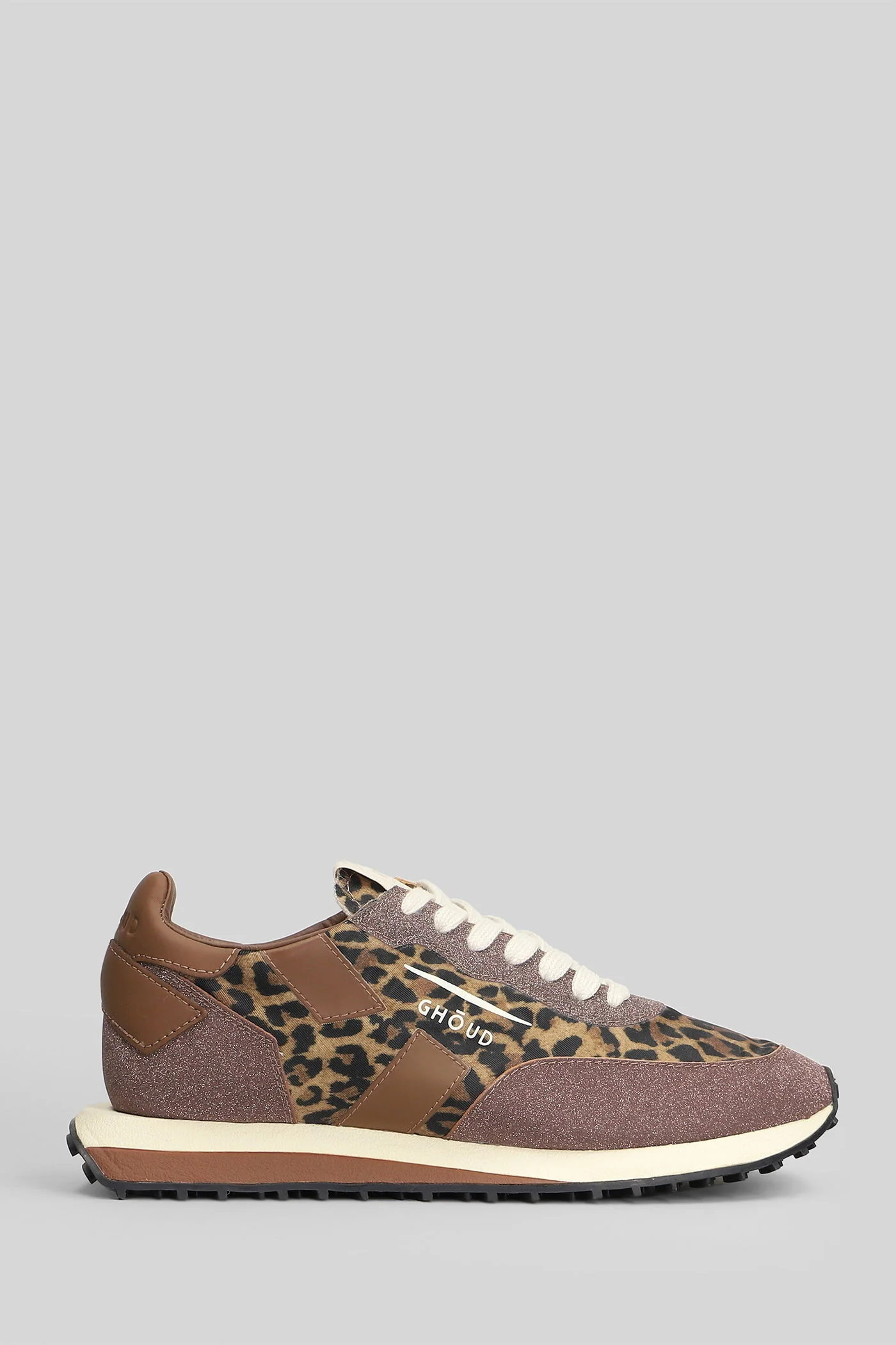 Starlight Soft Low Sneakers in bronze glitter