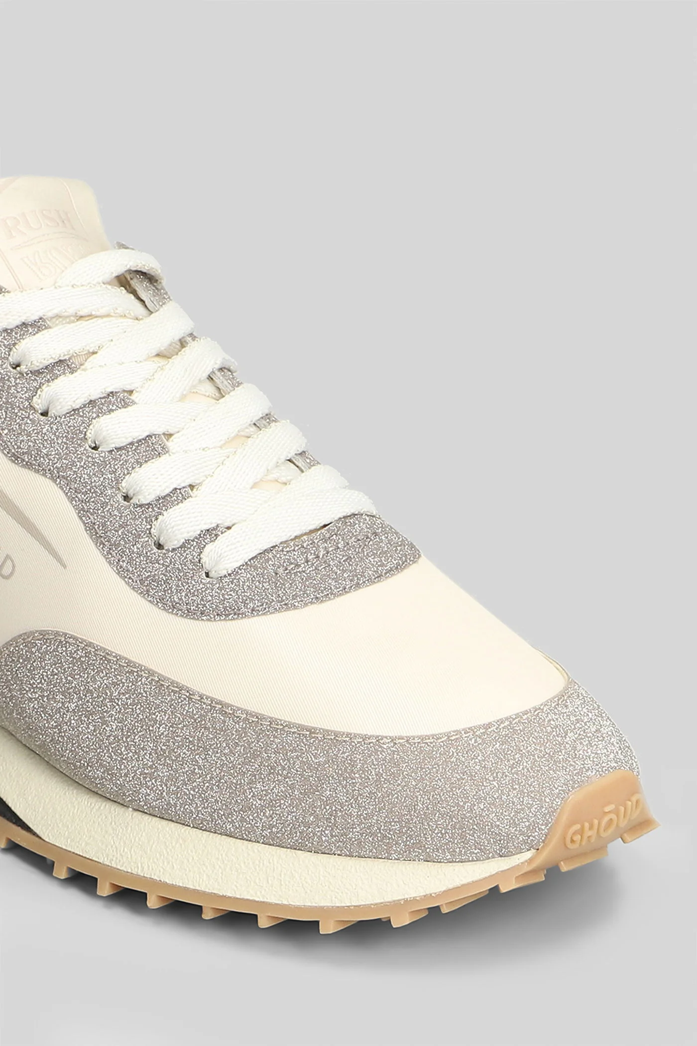 Starlight Soft Low Sneakers in gold glitter - Image 5