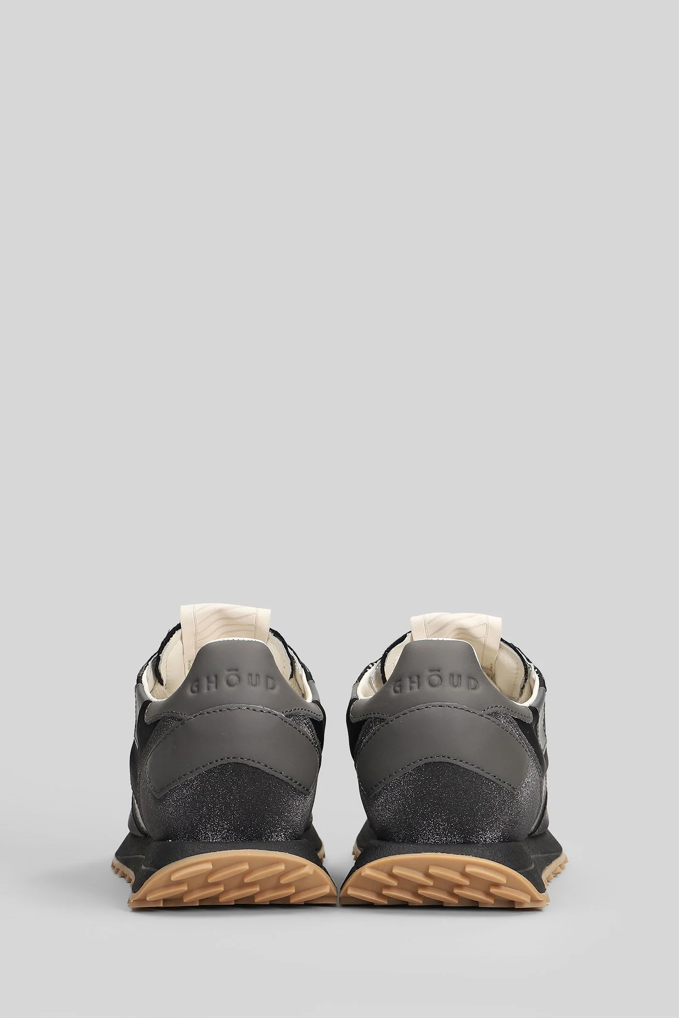 Starlight Soft Low Sneakers in grey glitter - Image 4