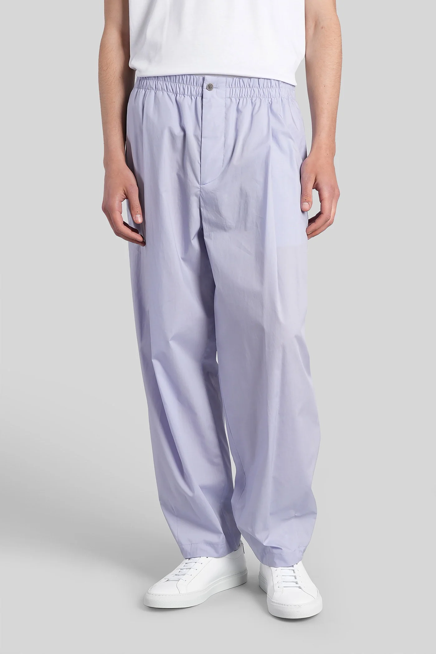 Pants in Lilla cotton