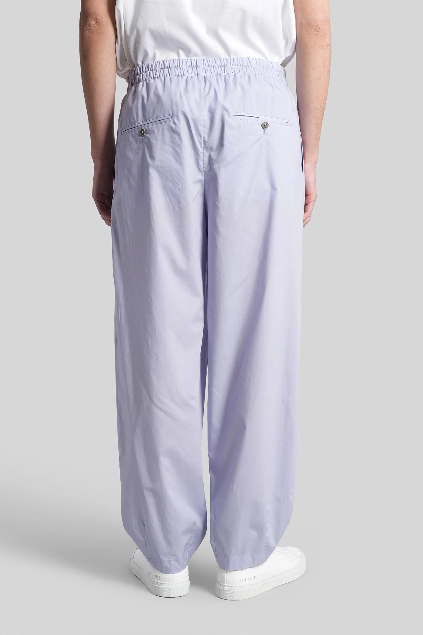 Pants in Lilla cotton - Image 3