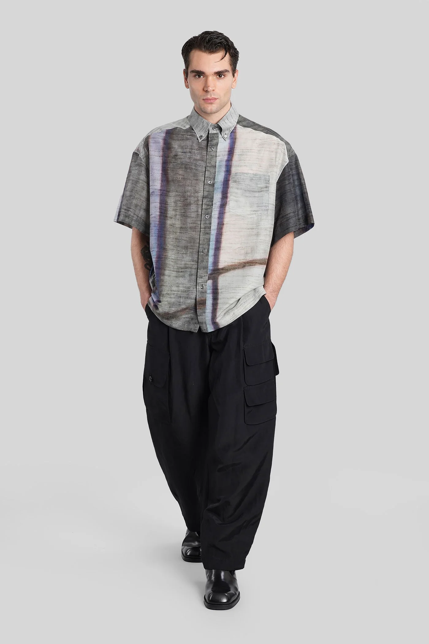 Shirt in multicolor cotton - Image 2