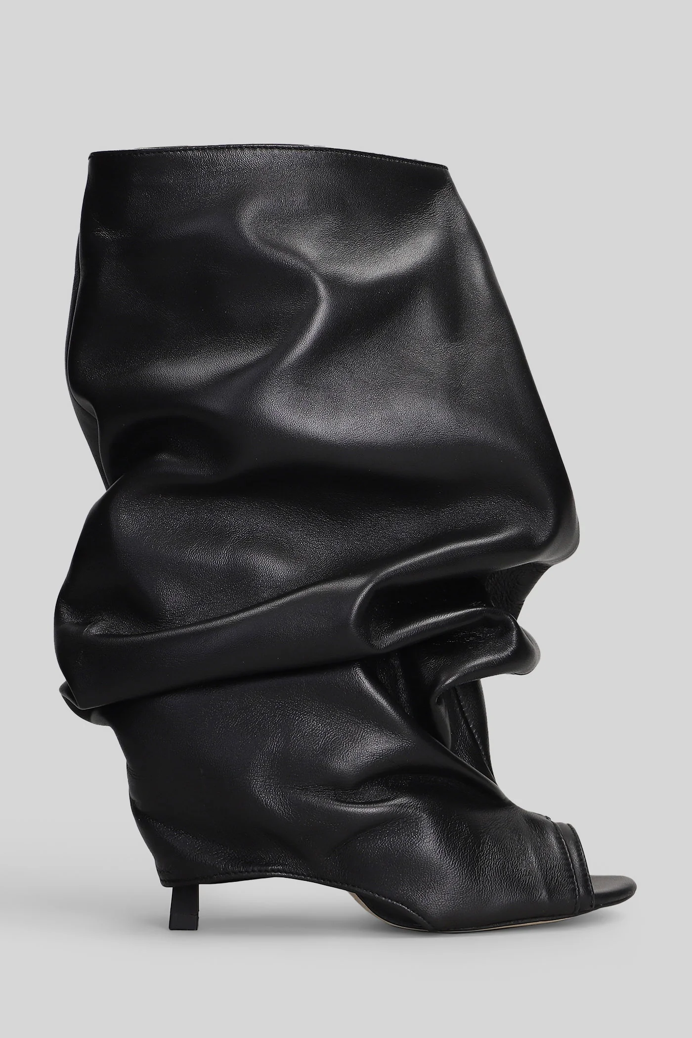 Camy High heels Ankle boots in black leather