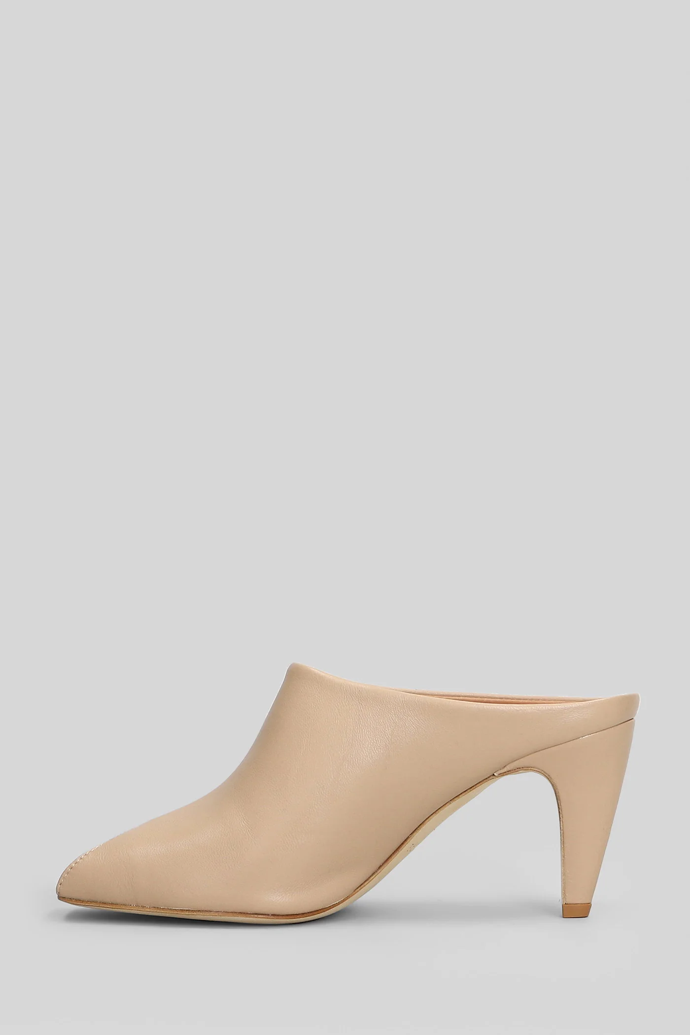 Giuly  in taupe leather - Image 3