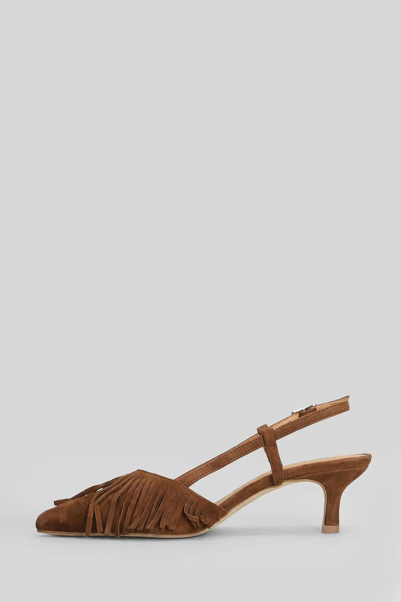 Vilma Pumps in leather color suede - Image 3