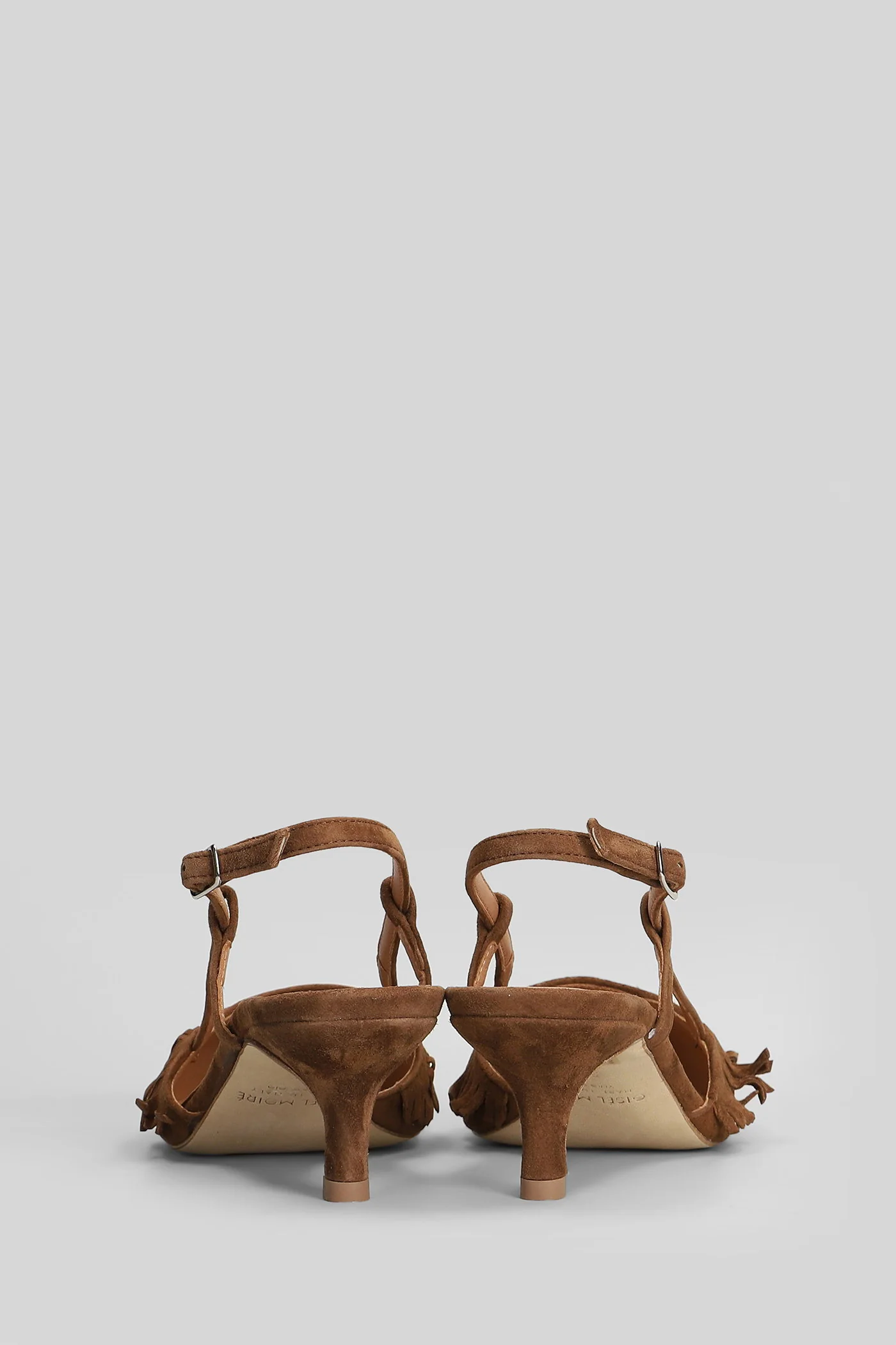 Vilma Pumps in leather color suede - Image 4
