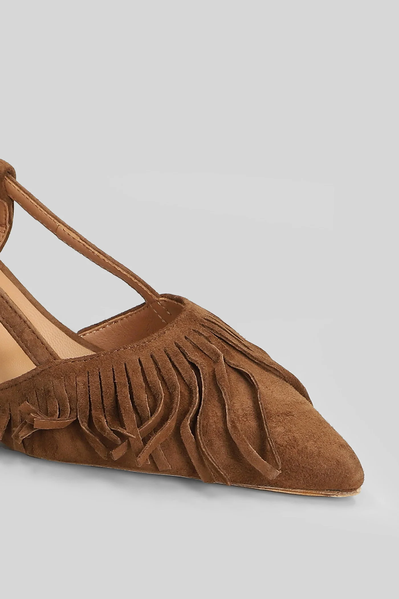 Vilma Pumps in leather color suede - Image 5
