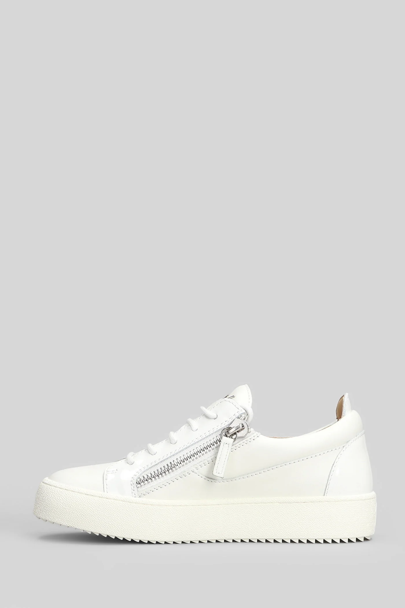 Gail Sneakers in white leather - Image 3