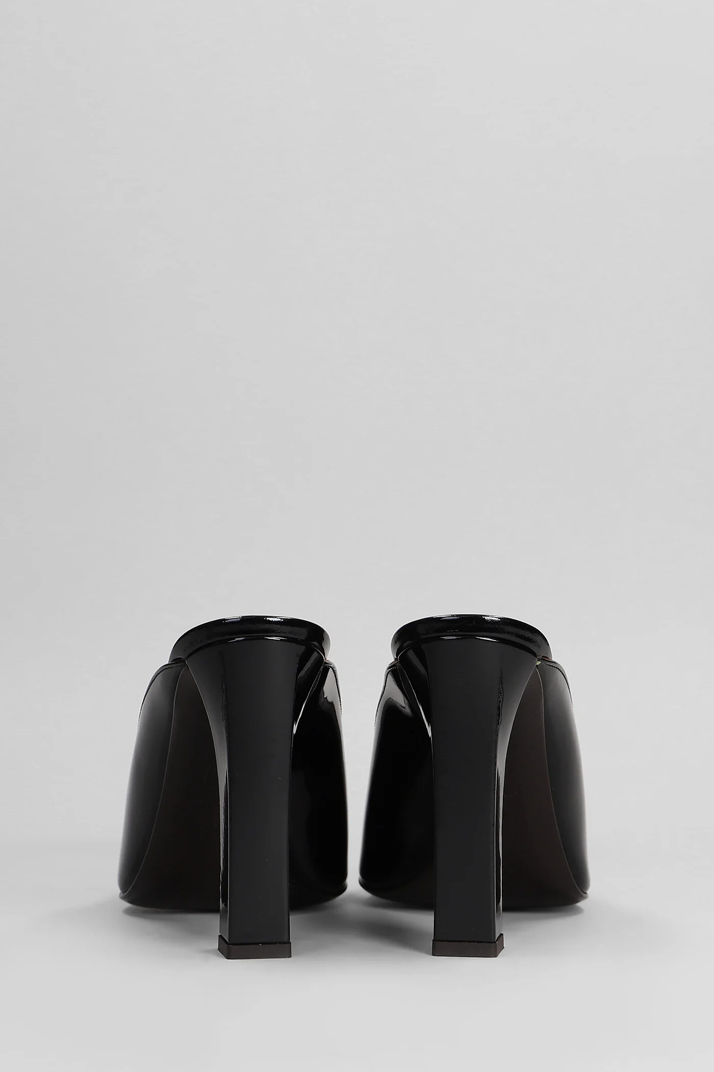 Gz mya sparkle Sandals in black patent leather - Image 4