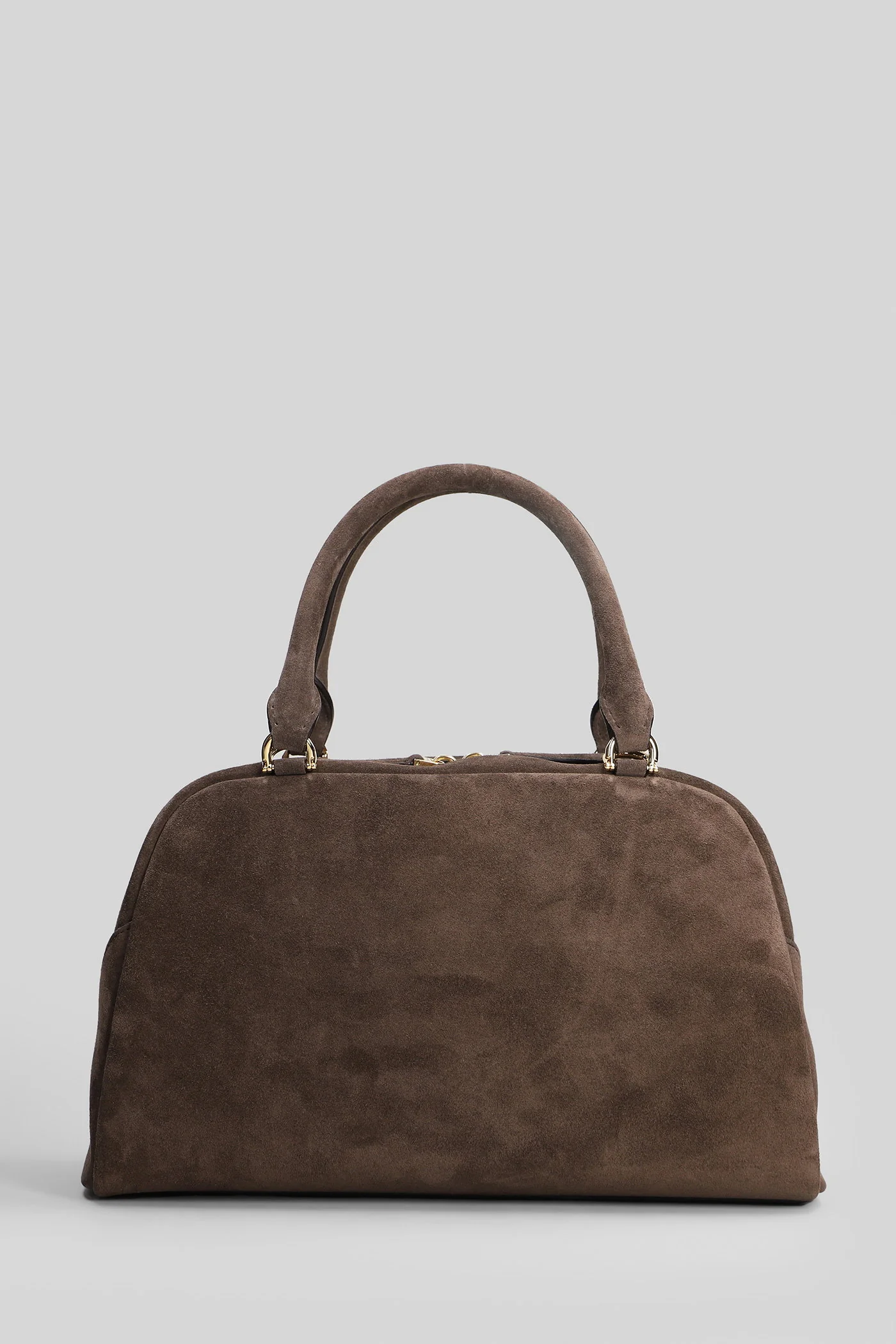 Antigona east west Shoulder bag in brown suede - Image 3