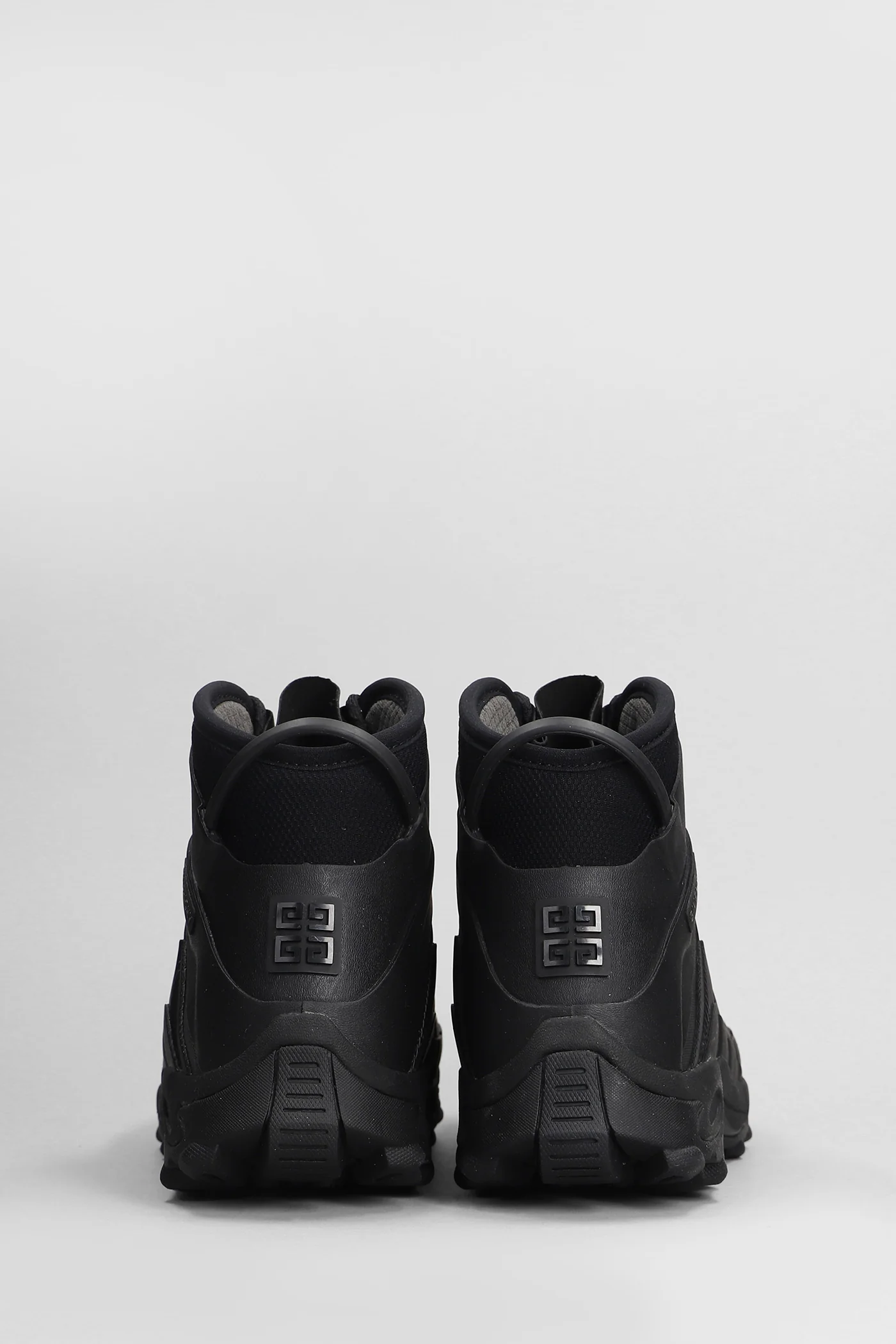 Bogs high Combat boots in black rubber/plasic - Image 4
