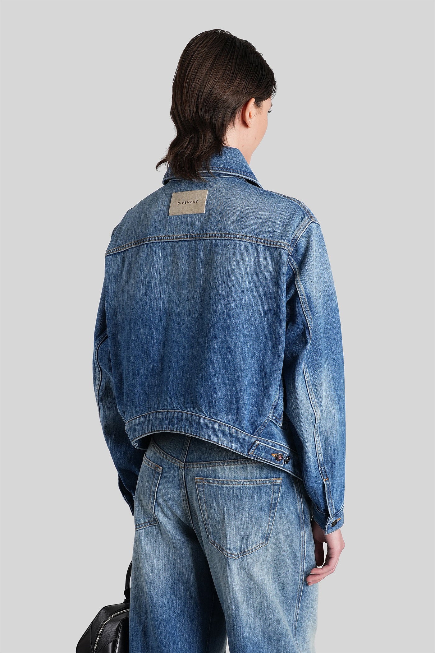 Denim Jackets in blue cotton - Image 3