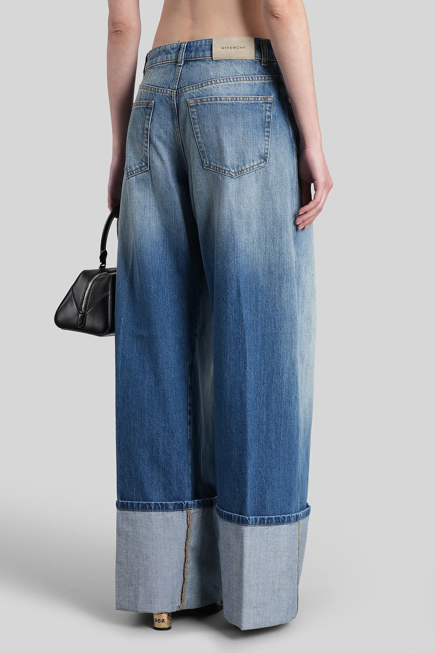 Jeans in blue cotton - Image 3